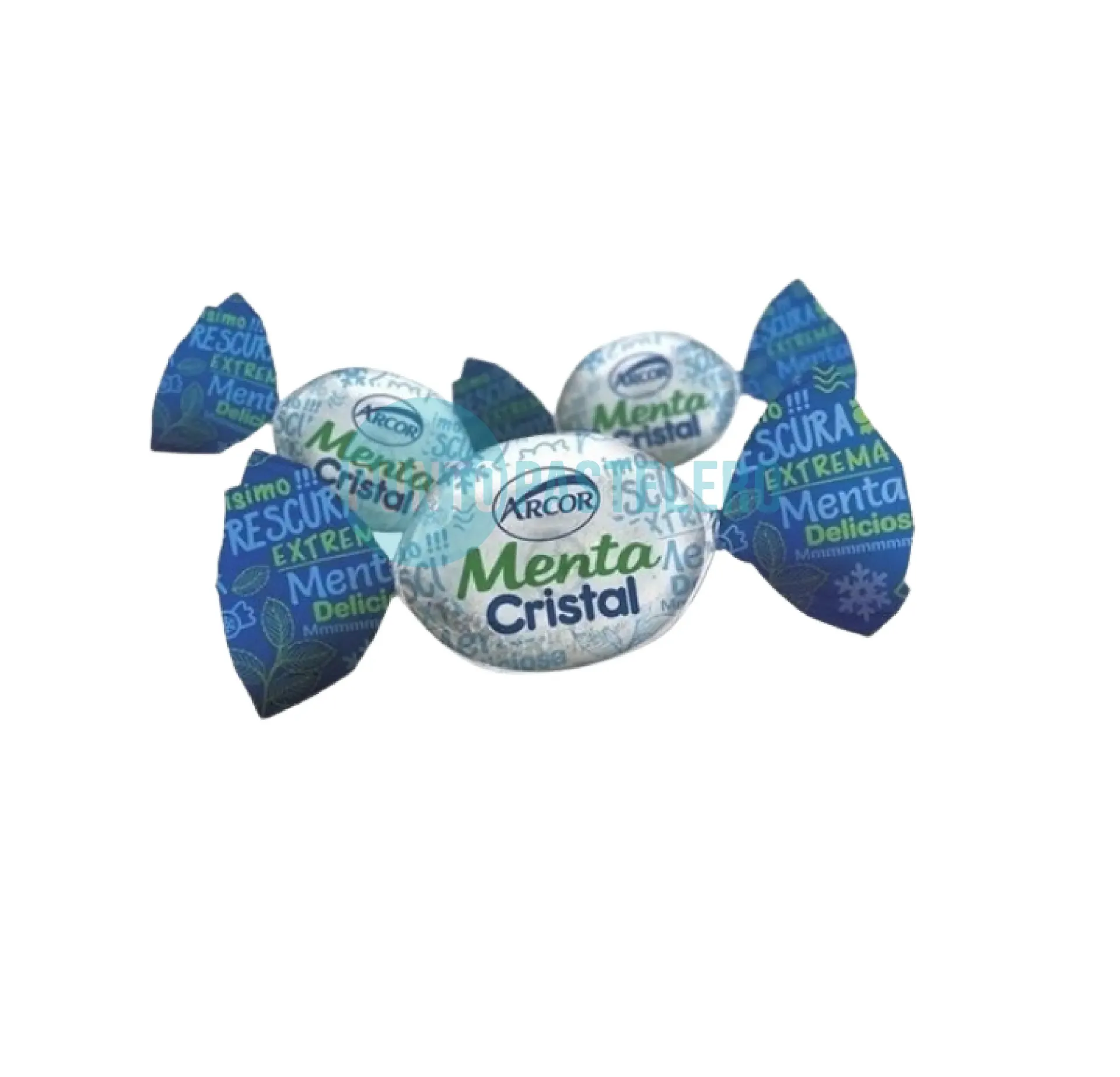 CARAMELOS ARCOR MENTA CRISTAL (X 100 GR.)