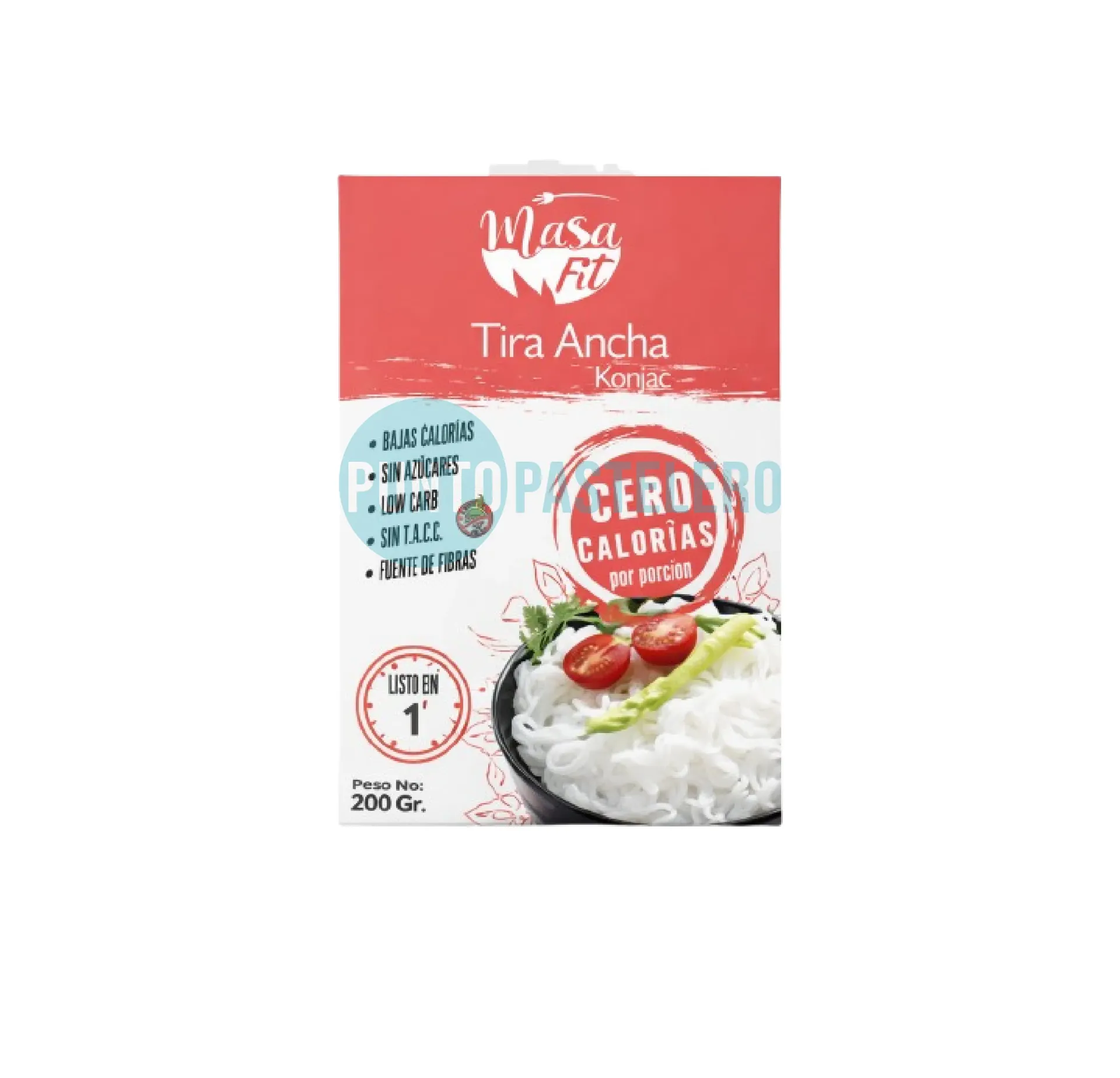 FIDEO TIRA ANCHA MASA FIT KONJAC (X 300 GR.) (SIN TACC)