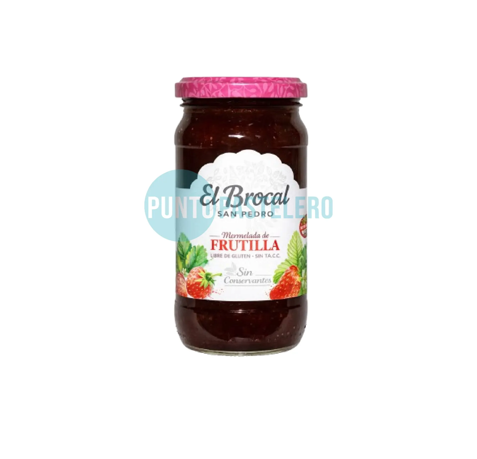 MERMELADA FRUTILLA EL BROCAL X 400 GR. (SIN TACC)