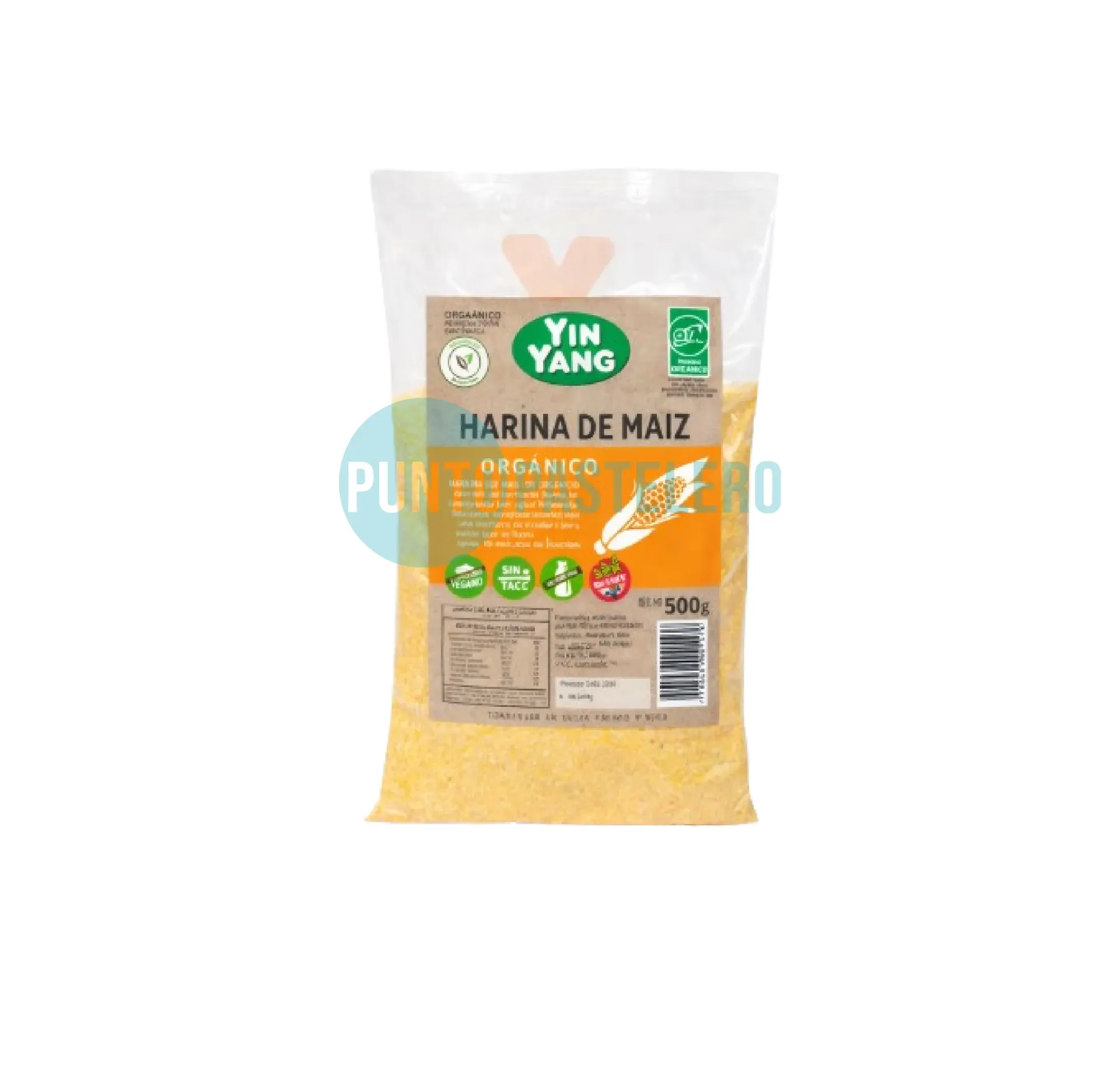 HARINA DE MAIZ YING YANG (POLENTA) (X 500 GR.) (SIN TACC)