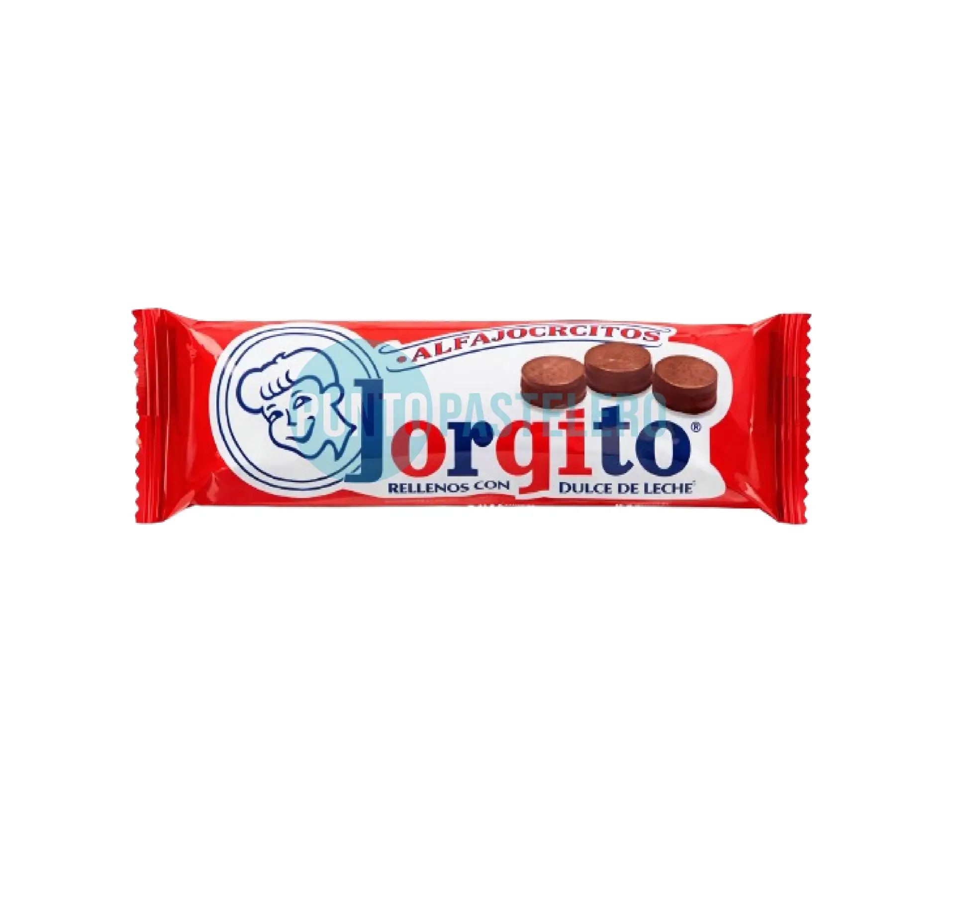 ALFAJOR CHOCOLATE NEGRO JORGITO (X 6 U.)