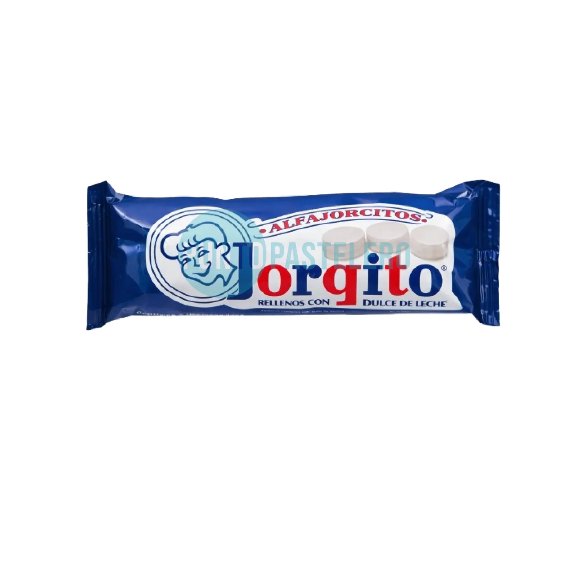 ALFAJOR GLASEADO BLANCO JORGITO (X 6 U.)