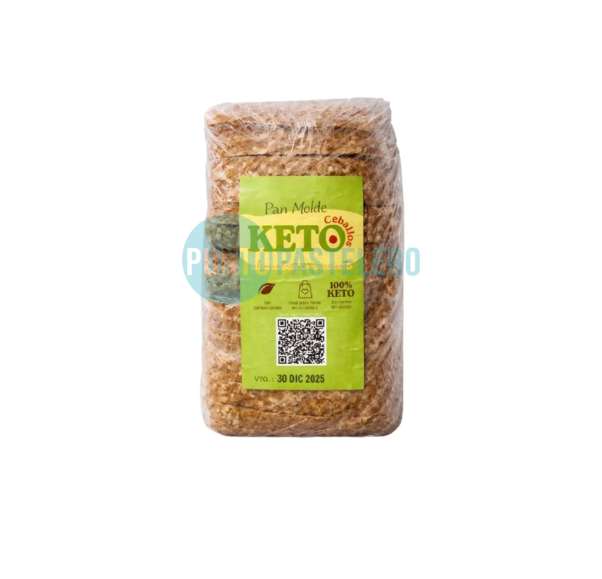 PAN DE MOLDE PROTEICO (KETO CEBALLOS)