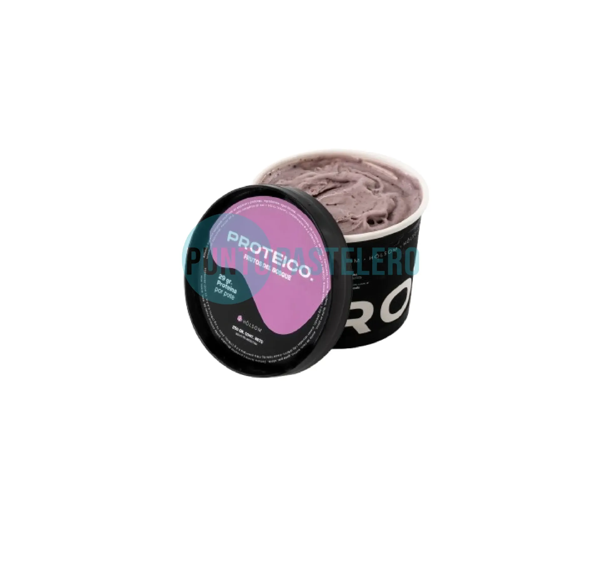 [3613H] HELADO PROTEICO FRUTOS DEL BOSQUE HOLSOM (X 250 GR.) (SIN AZUCAR)