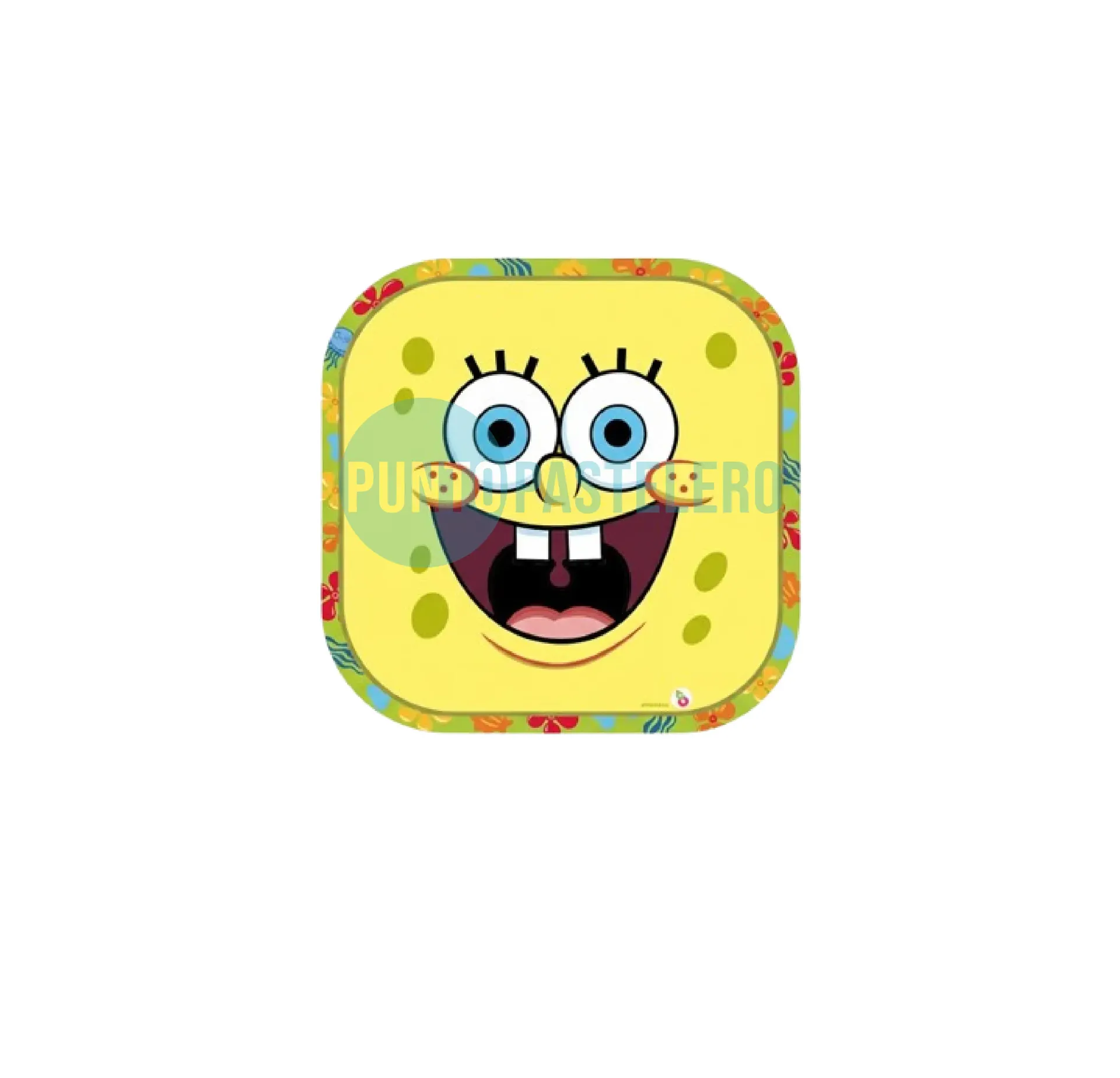 PLATO POLIPAPEL BOB ESPONJA (8 U.)