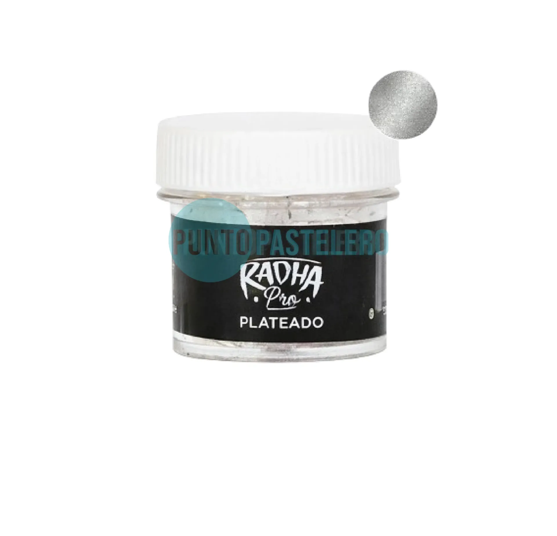 COLORANTE EN POLVO RADHA PLATEADO PERLADO