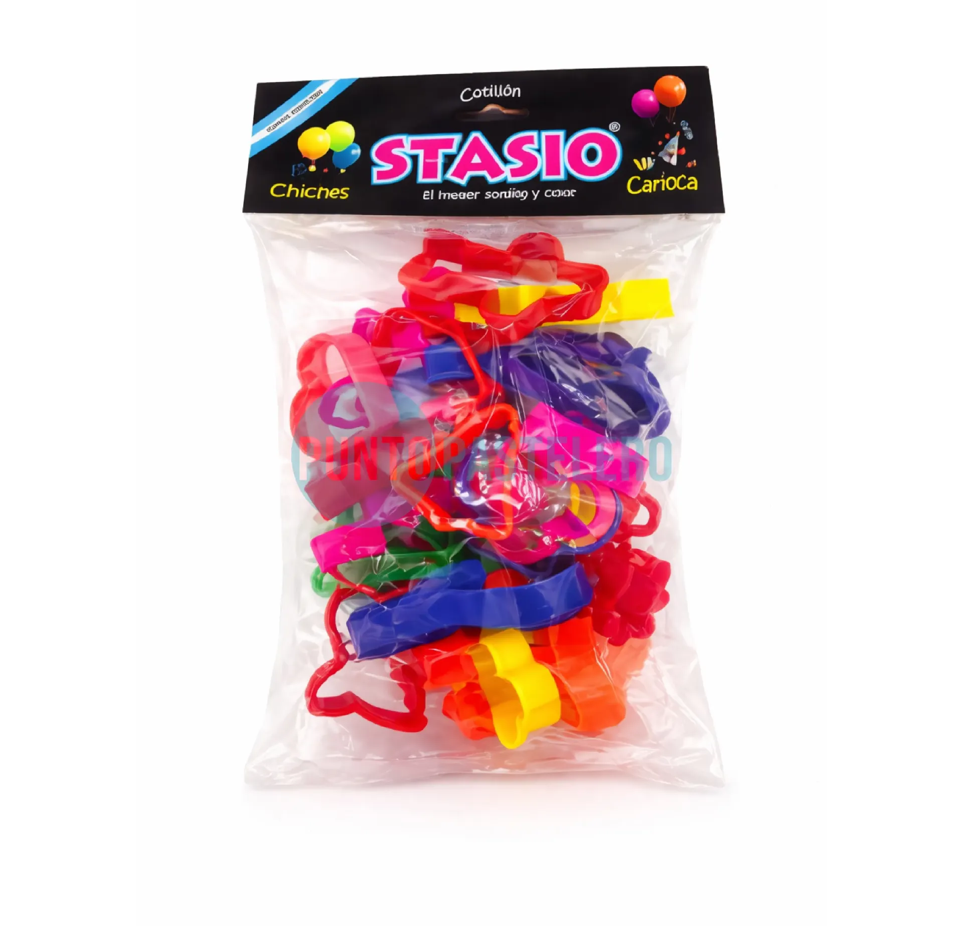 MOLDECITOS MULTICOLOR STASIO (X 24 U.)