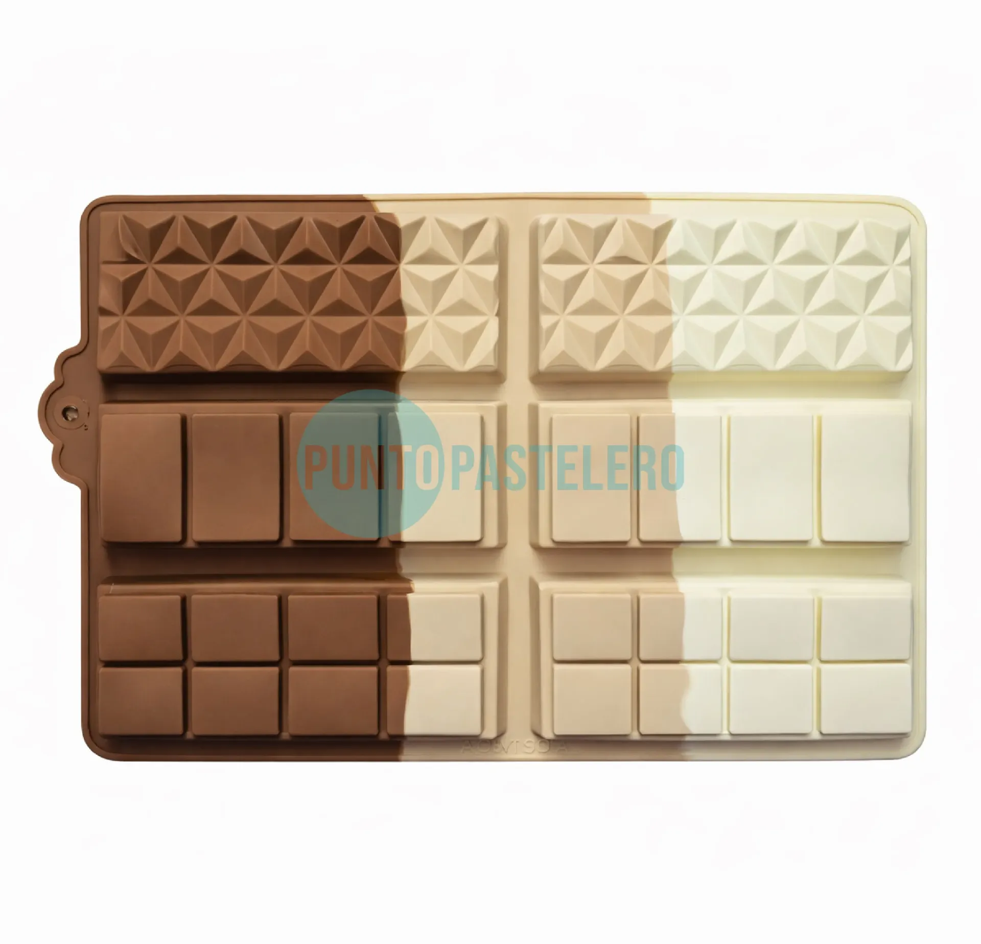 MOLDE SILICONA 6 TABLETAS DE CHOCOLATE (11844) [P]