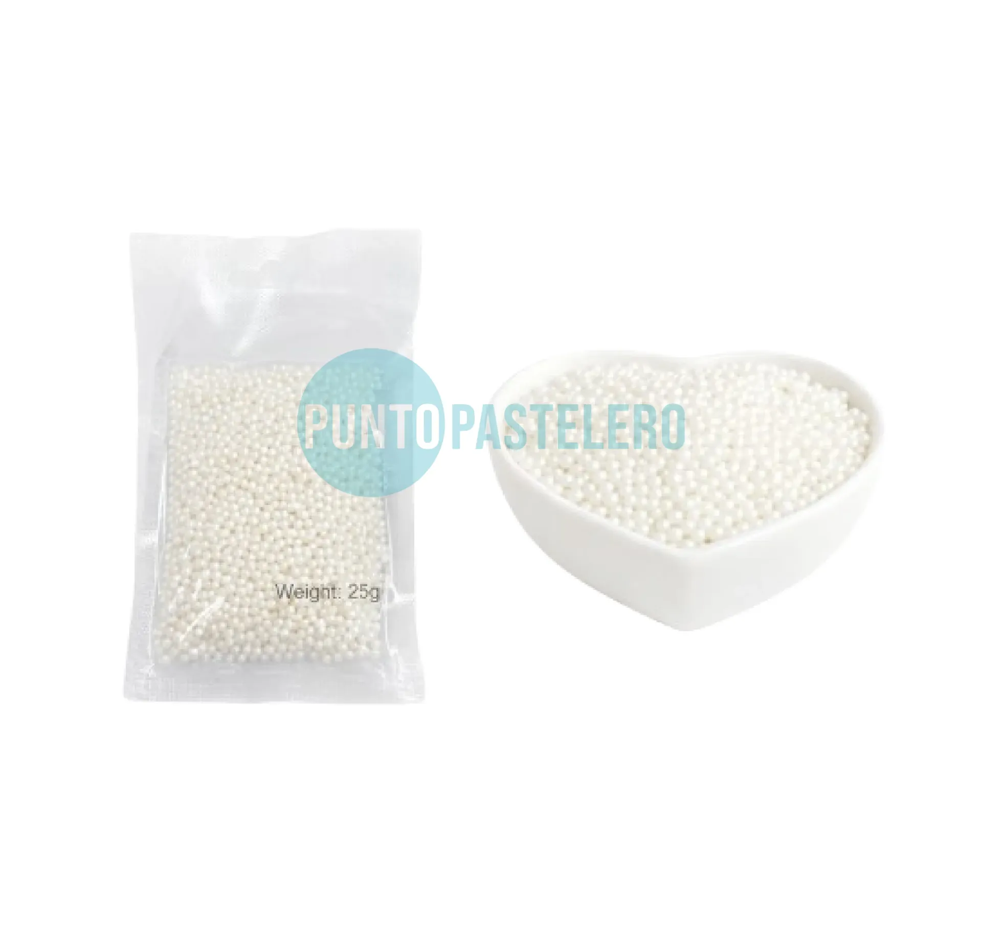 [0036699] PERLAS COMESTIBLES BLANCAS MIX (X 25 GR.)