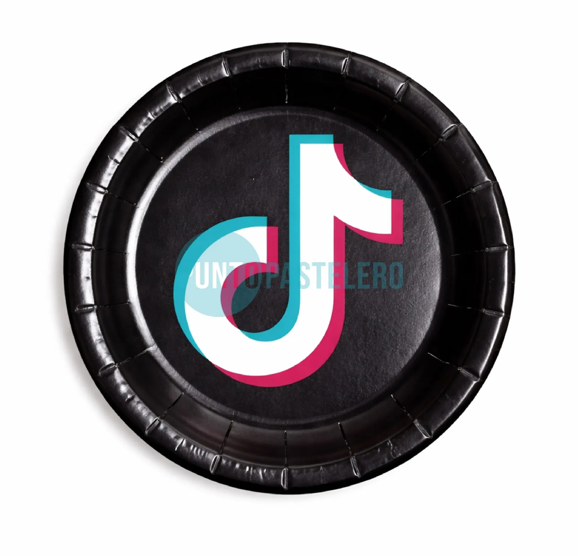 PLATO POLIPAPEL "TIK TOK" (8 U.)