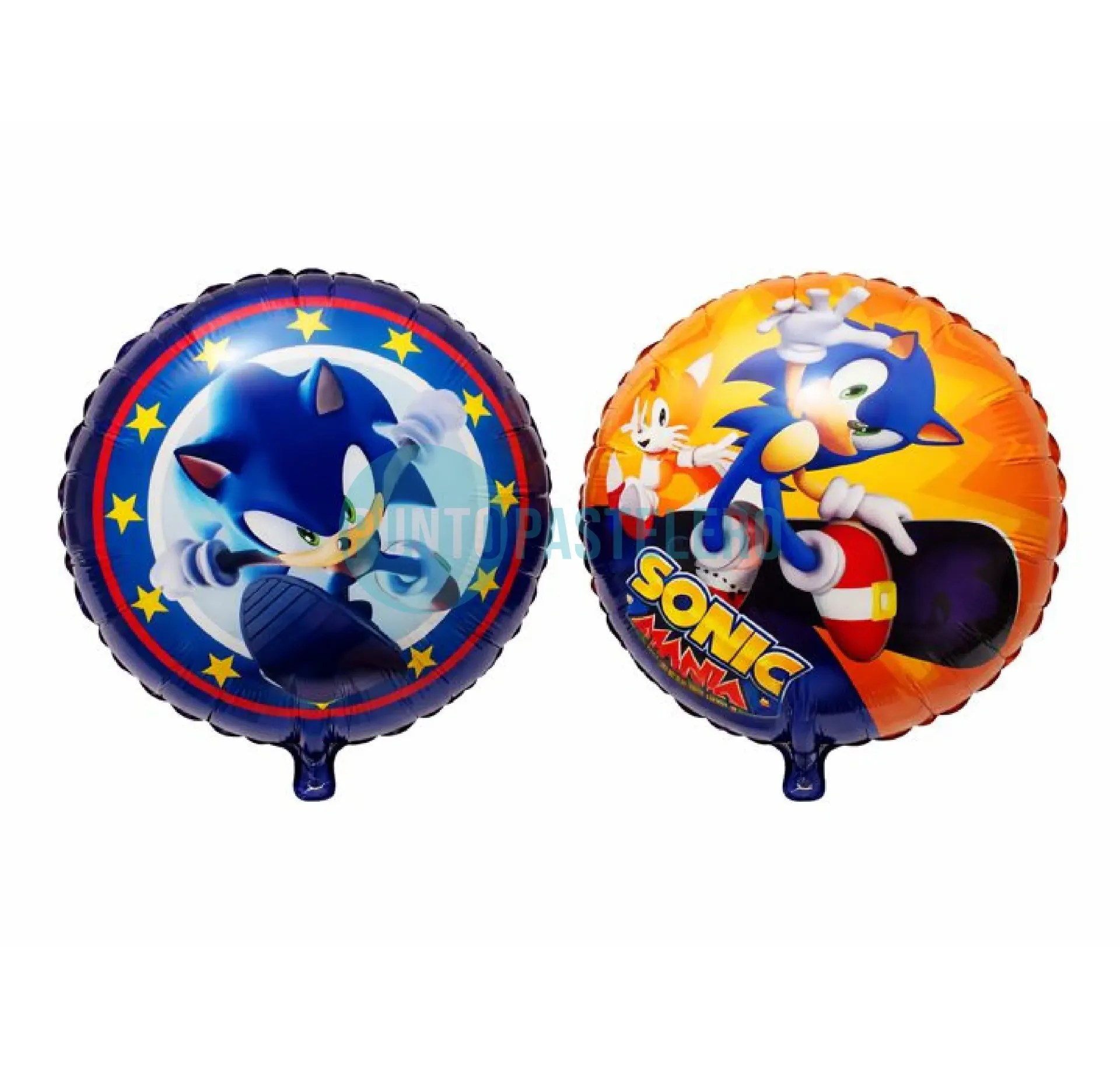 GLOBO METALIZADO SONIC (23 CM) (MODELO 4) [16-5]