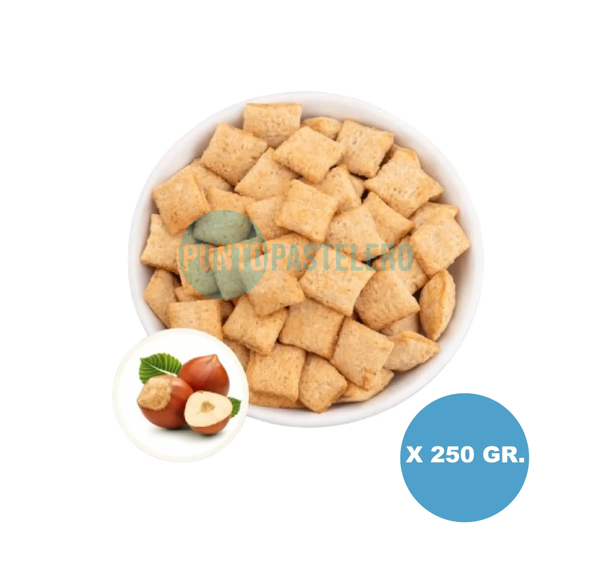 ALMOHADITAS AVELLANA LASFOR (X 250 GR.)
