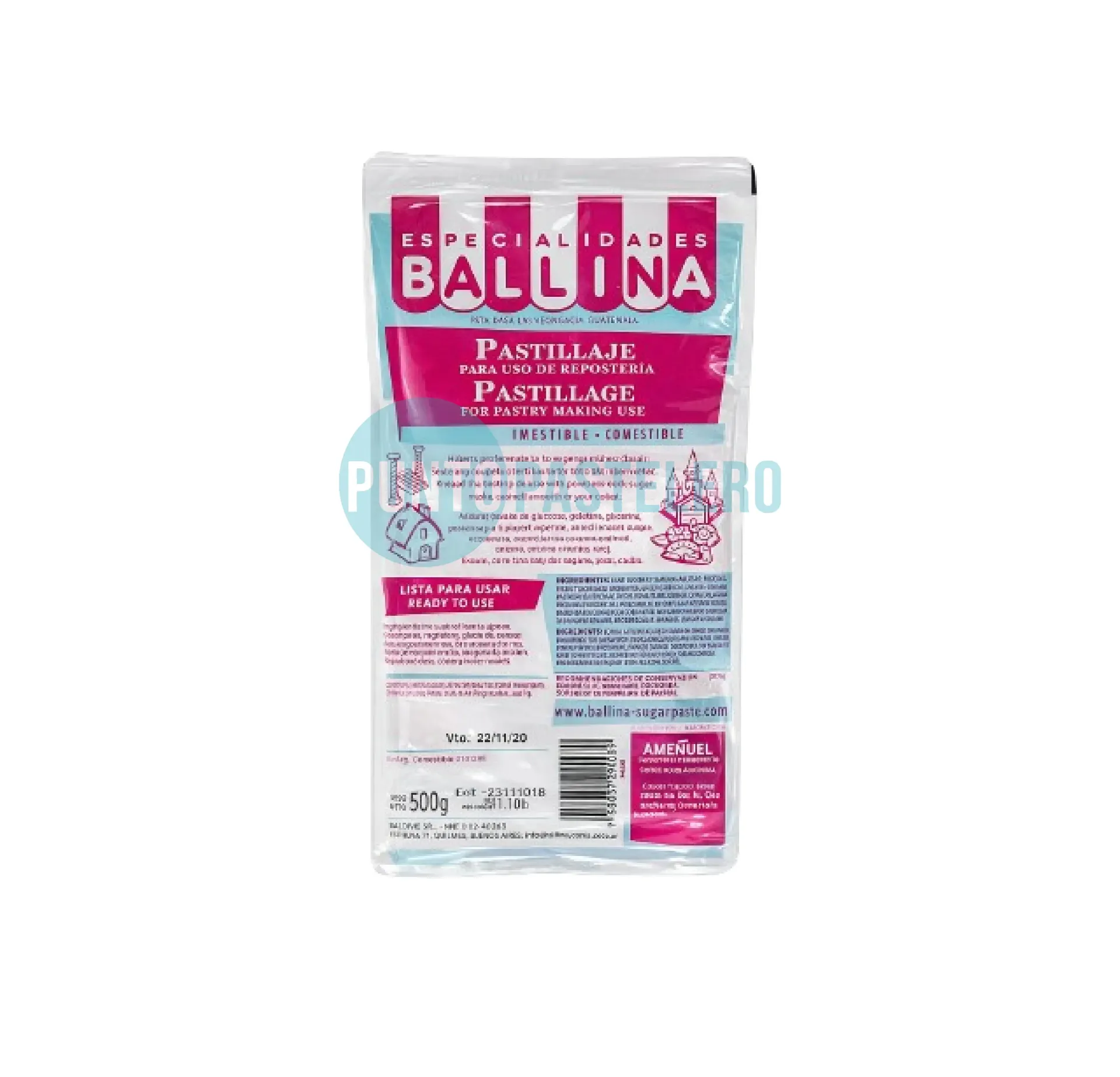 BALLINA PASTA AMERICANA (X 500 GR.)