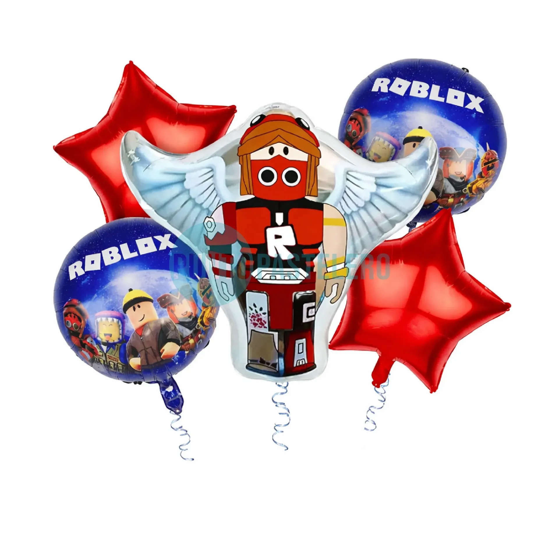 SET DE GLOBOS ROBLOX (5 PZ)