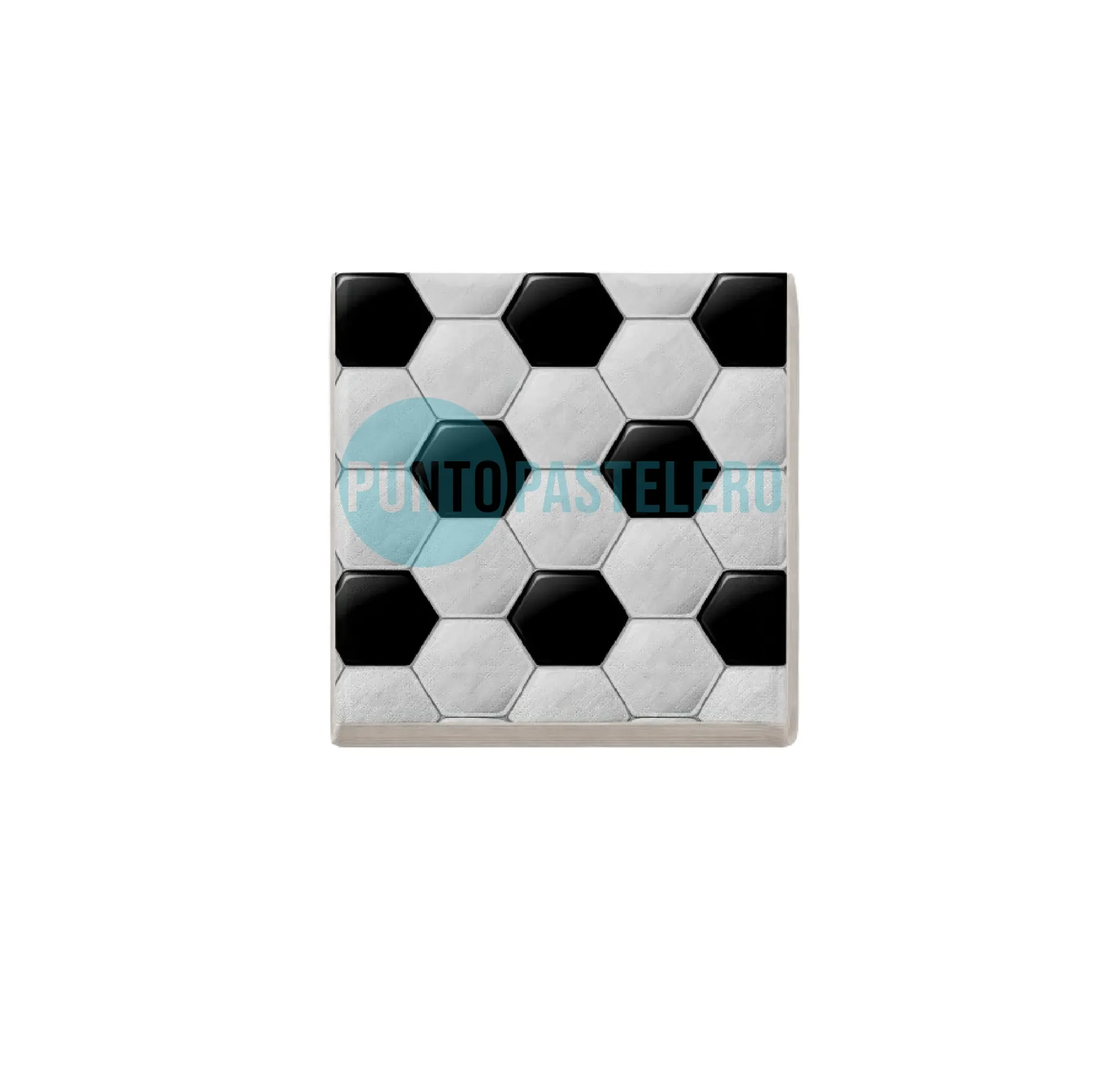 SERVILLETA PELOTA DE FUTBOL FESTCOPACK (X 20 U.)