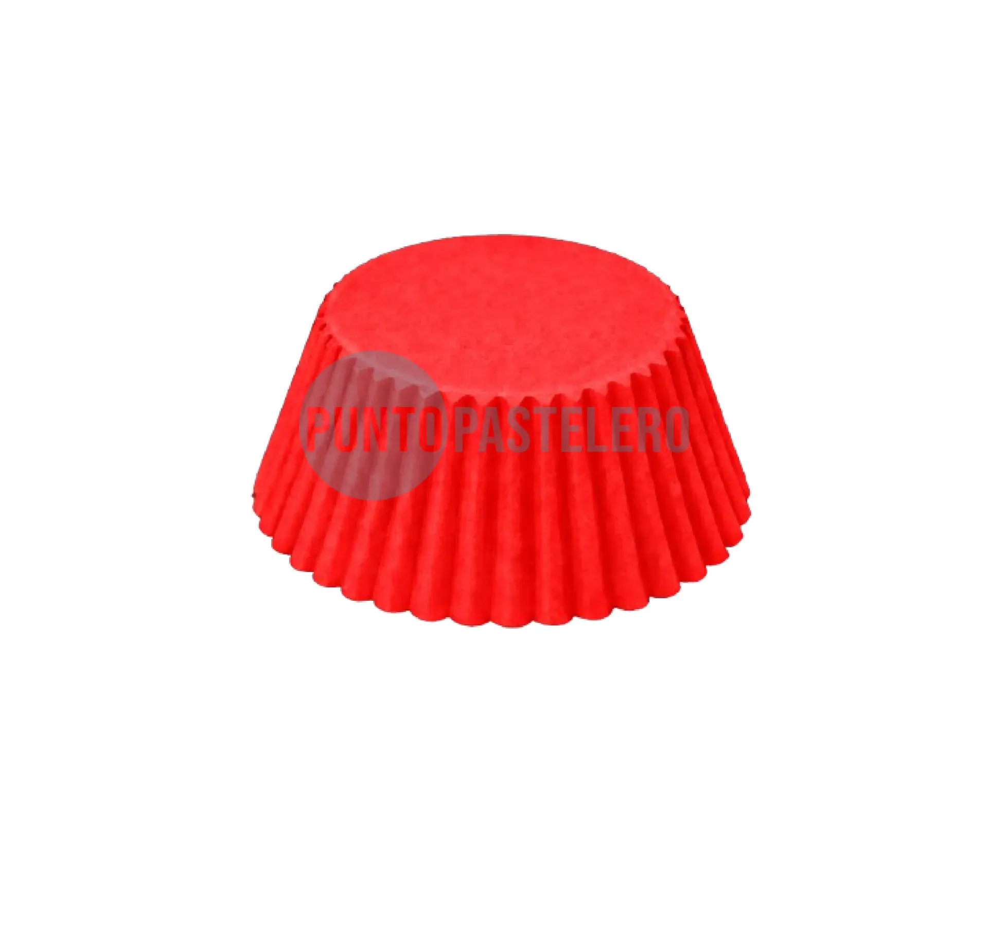 [26330] PIROTIN CUPCAKE Nº10 (M-PACK) ROJO (X 15 U.)