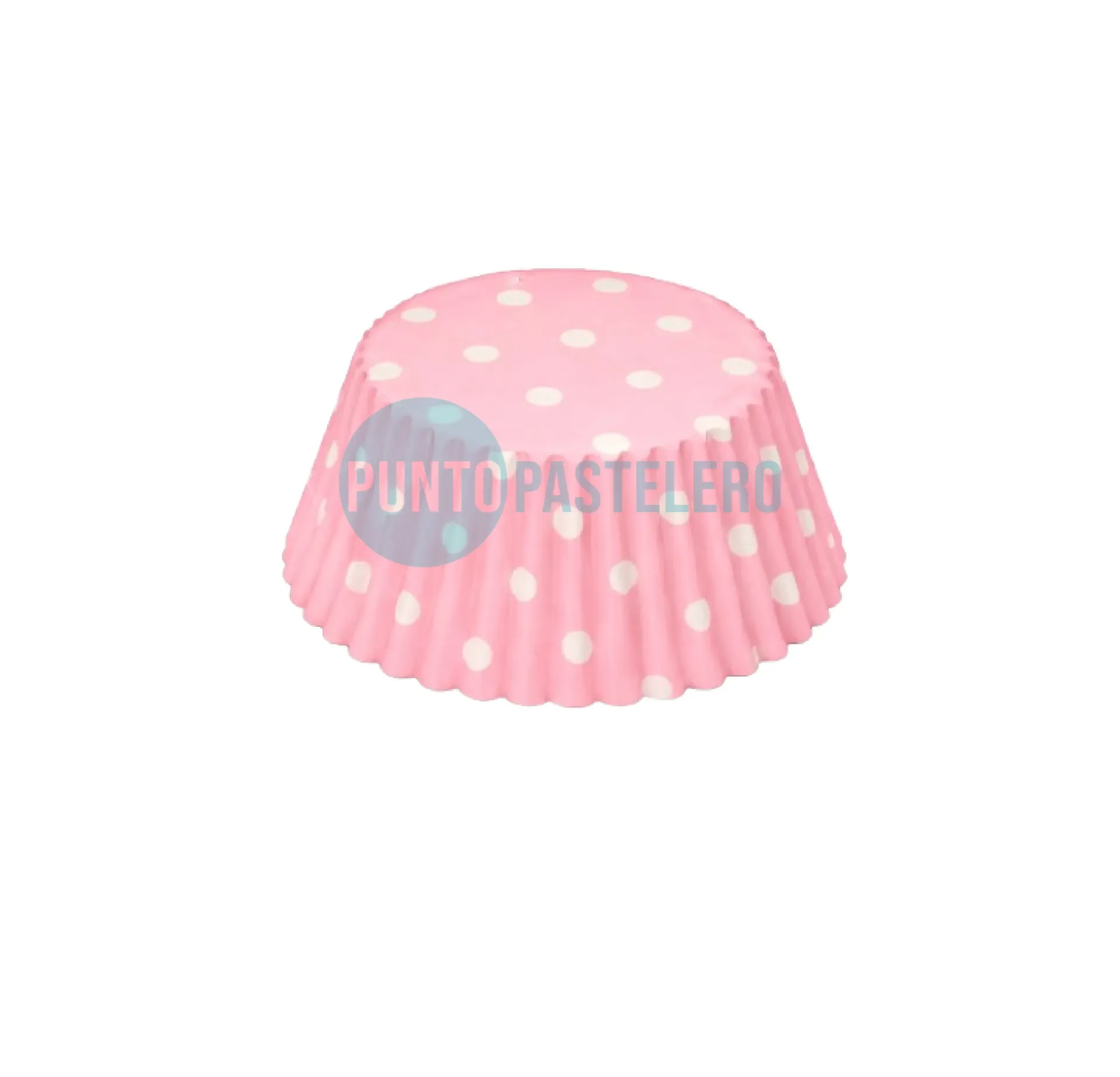 PIROTIN CUPCAKE Nº10 (M-PACK) COLOR CON LUNARES (X 15 U.)