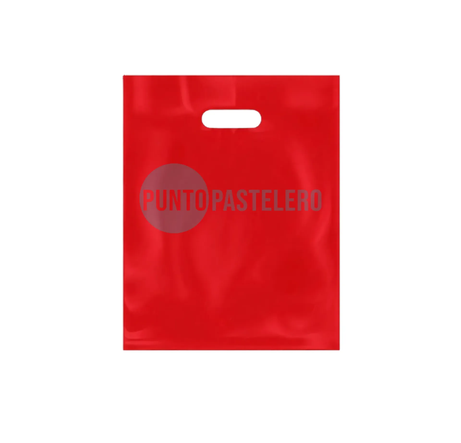 [1801] BOLSA RIÑON LISA 20X30 TERLIZZI ROJA (X 50 U.)