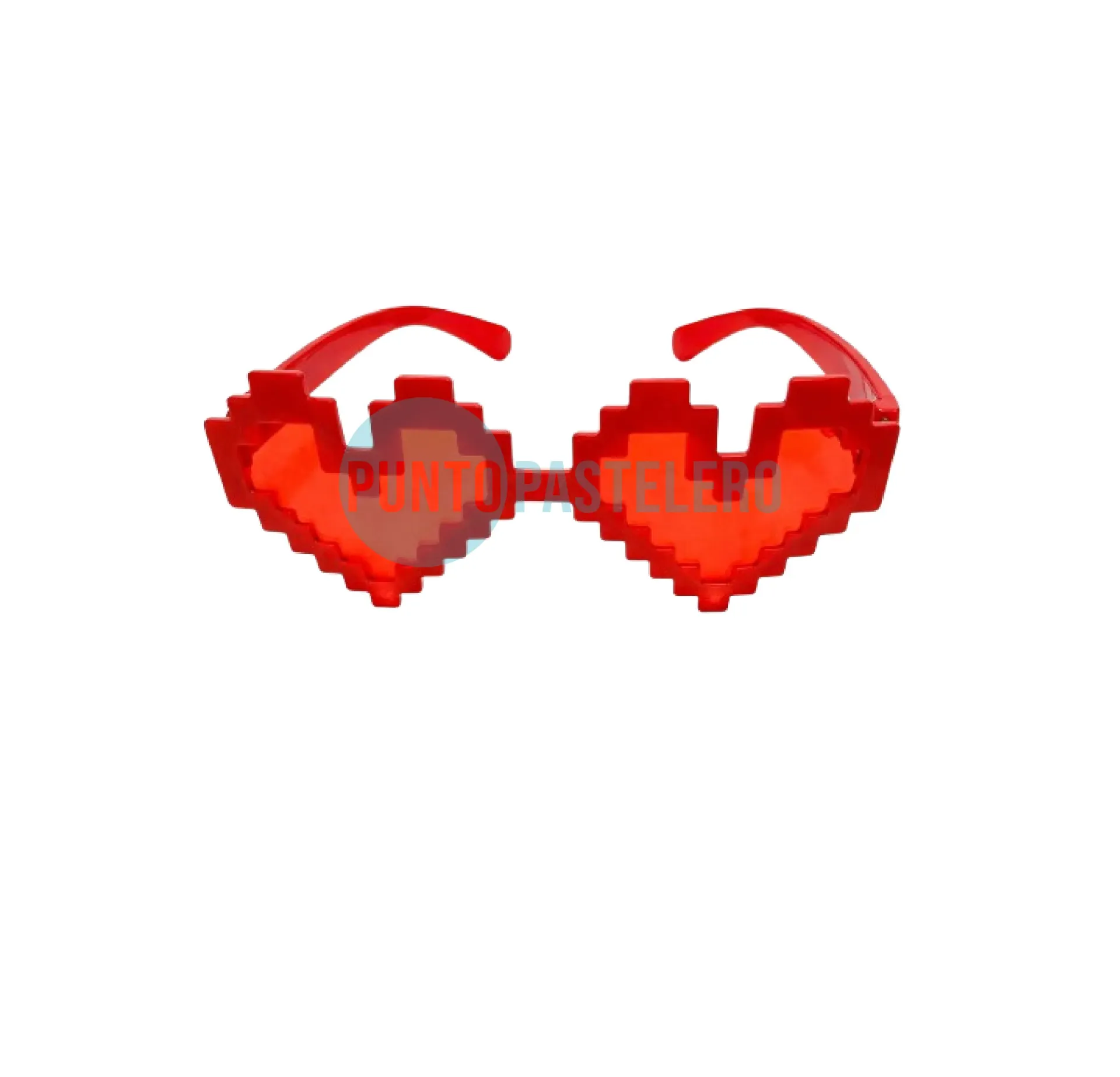 ANTEOJO CORAZON ROJO PIXEL LOVE