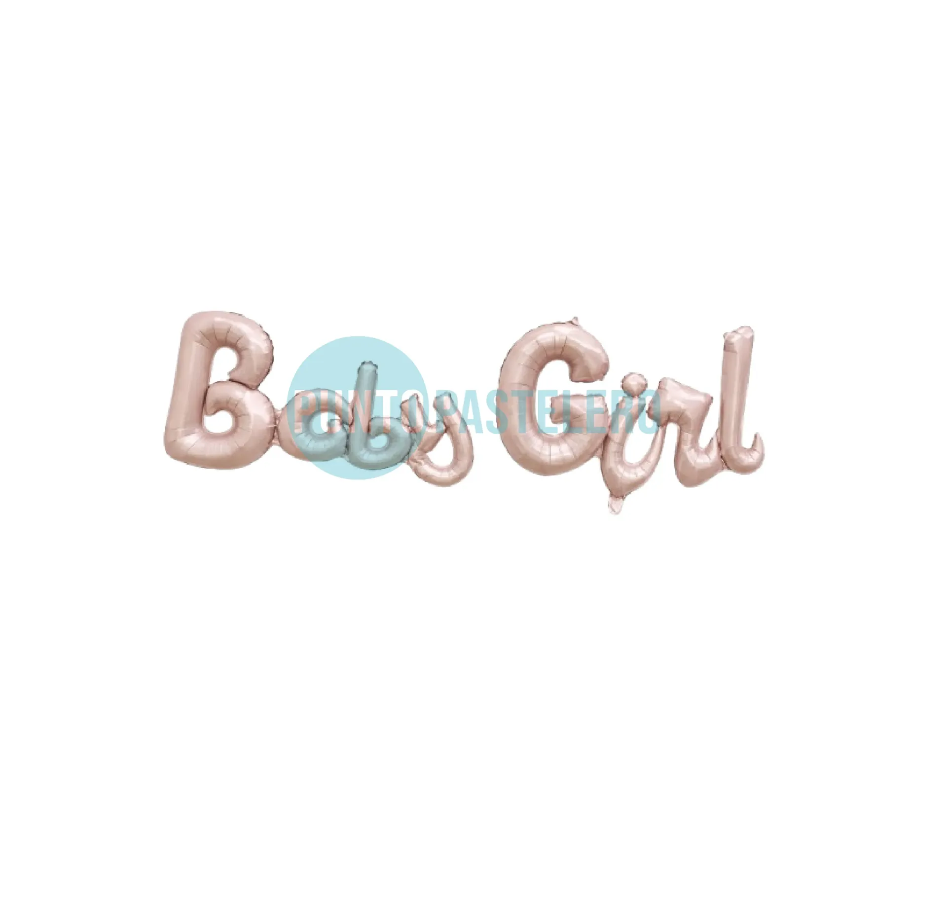 GLOBO FRASE BABY "BABY GIRL"