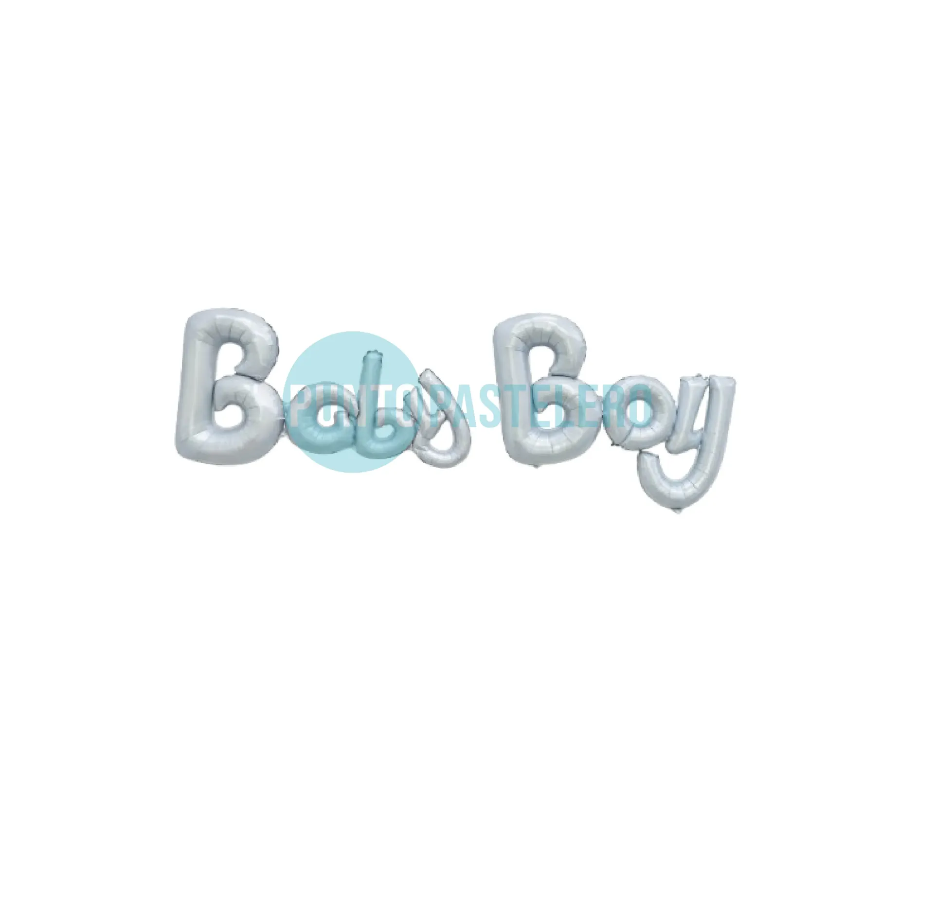 [687565236508] GLOBO FRASE BABY "BABY BOY"
