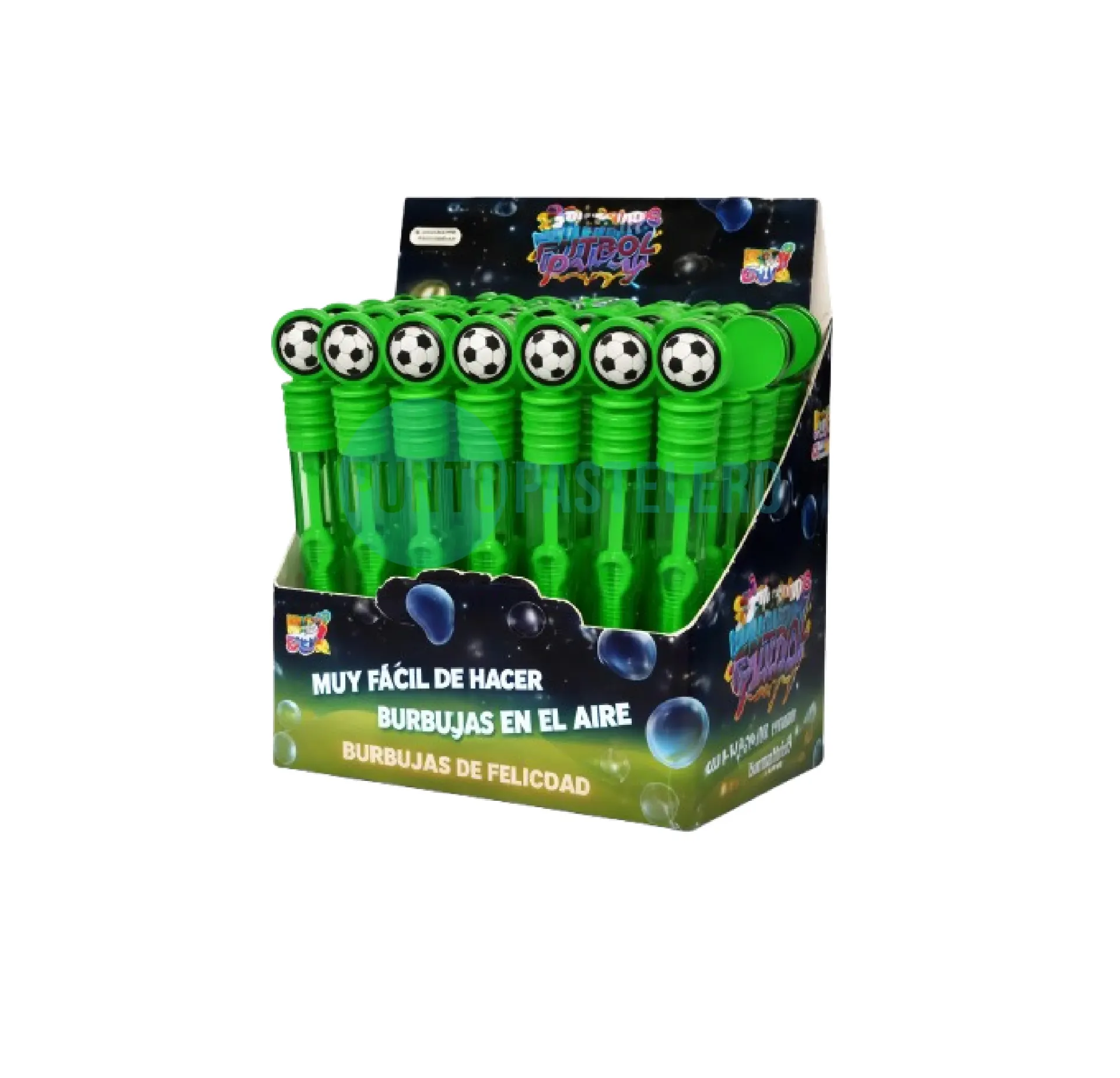 BURBUJEROS FUTBOL PARTY STORE (X 8 U.)