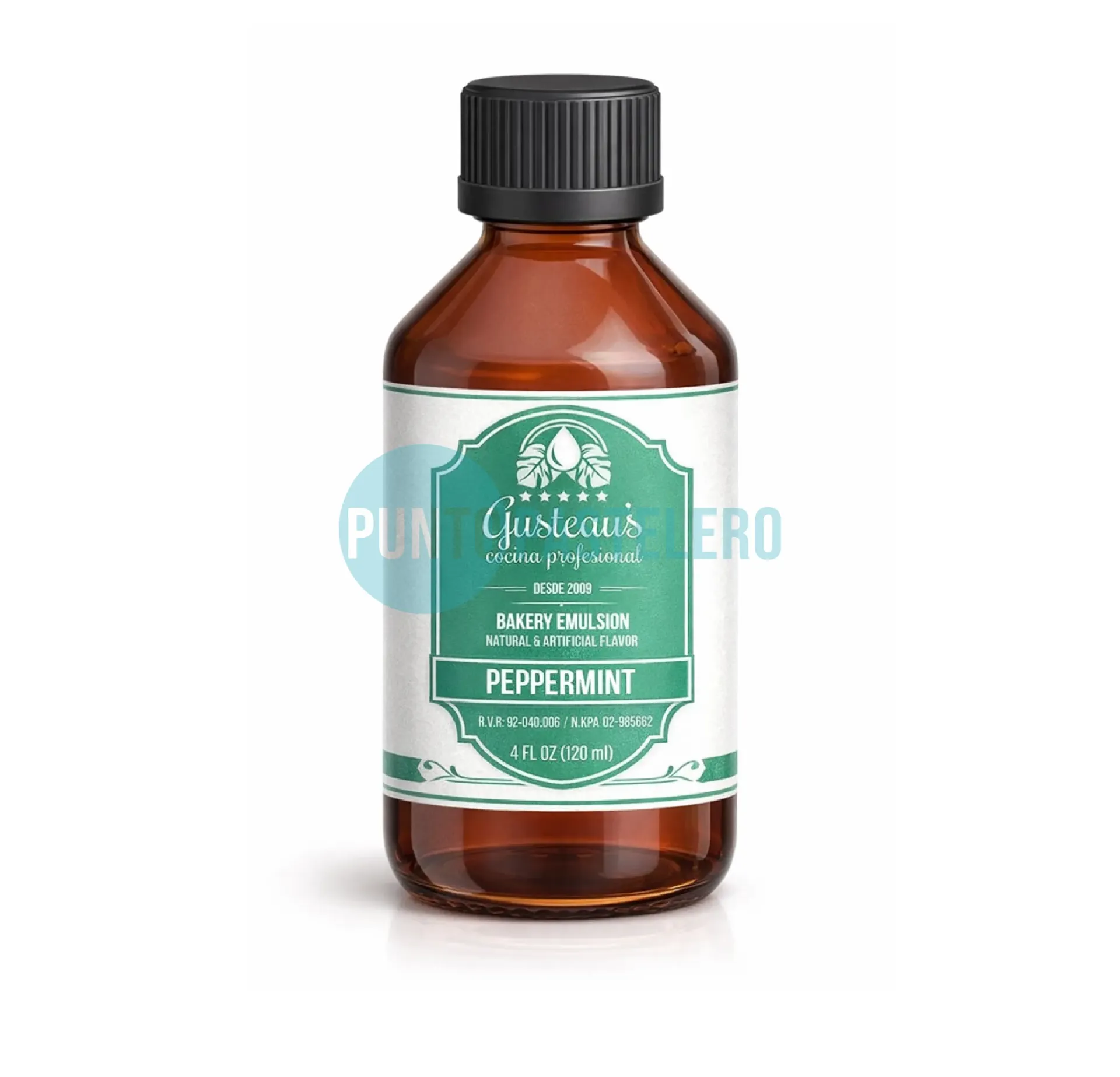 [PEPM] ESENCIA EMULSION GUSTEAUS PEPPERMINT (MENTA) (X 100 ML.)