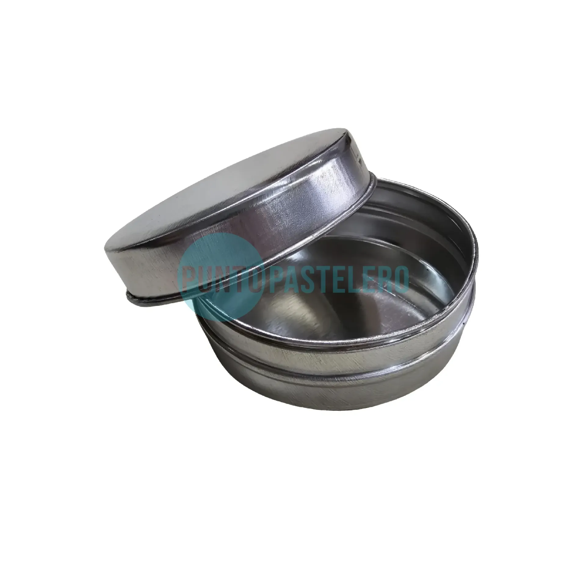 LATITA PASTILLERO CHICO PLATEADA (5.7 X 2.5 CM)