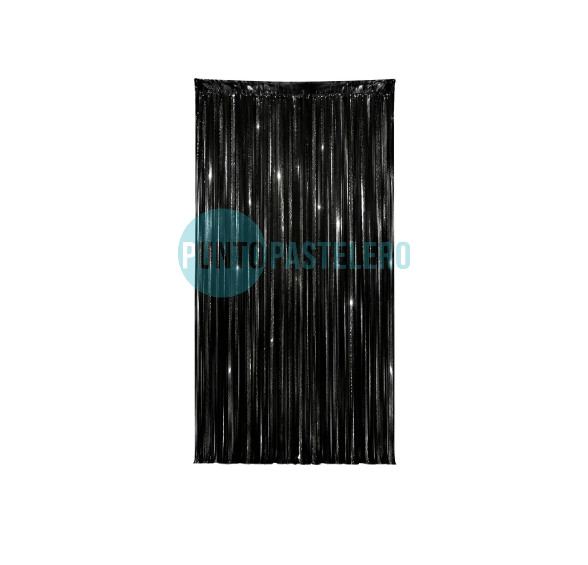 CORTINA HOLOGRAFICA NEGRA (PARTY STORE) (1 X 2 MT.)