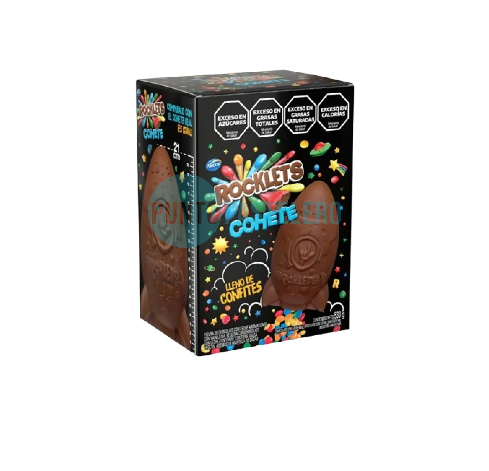 [7790580147440] HUEVO ROCKLETS COHETE (X 530 GR.)