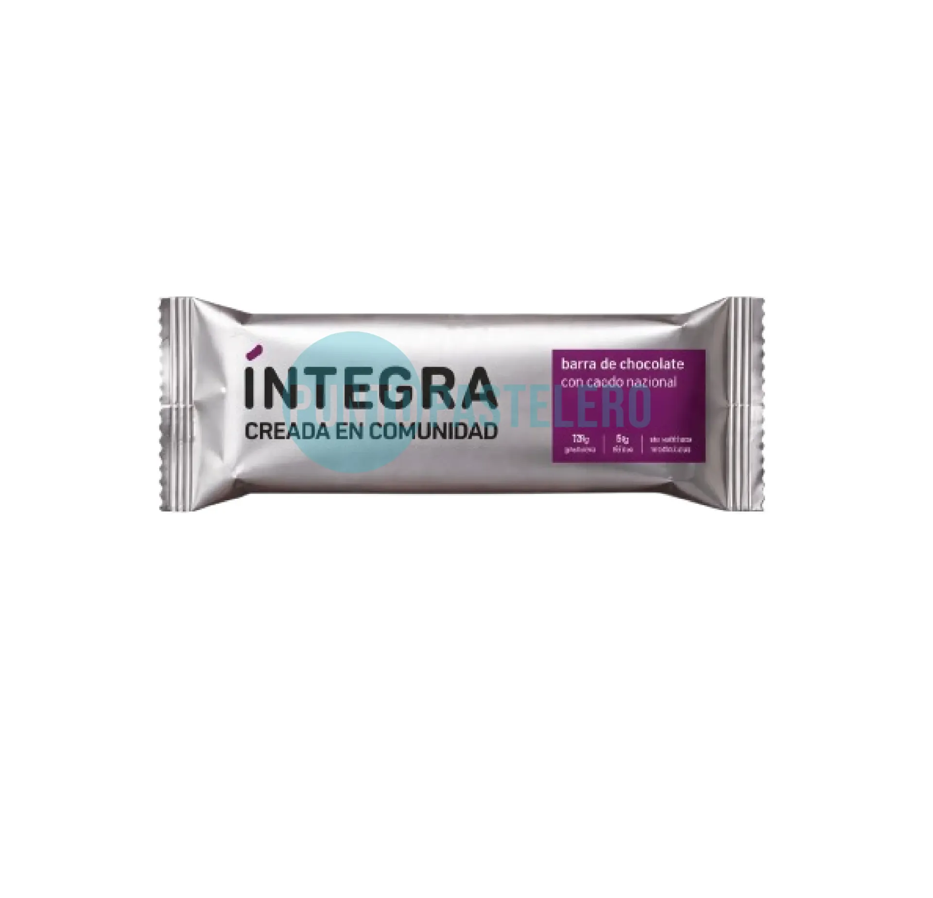 BARRA DE CHOCOLATE INTEGRA CHOCOLATE CON AVELLANAS (X 41 GR.)