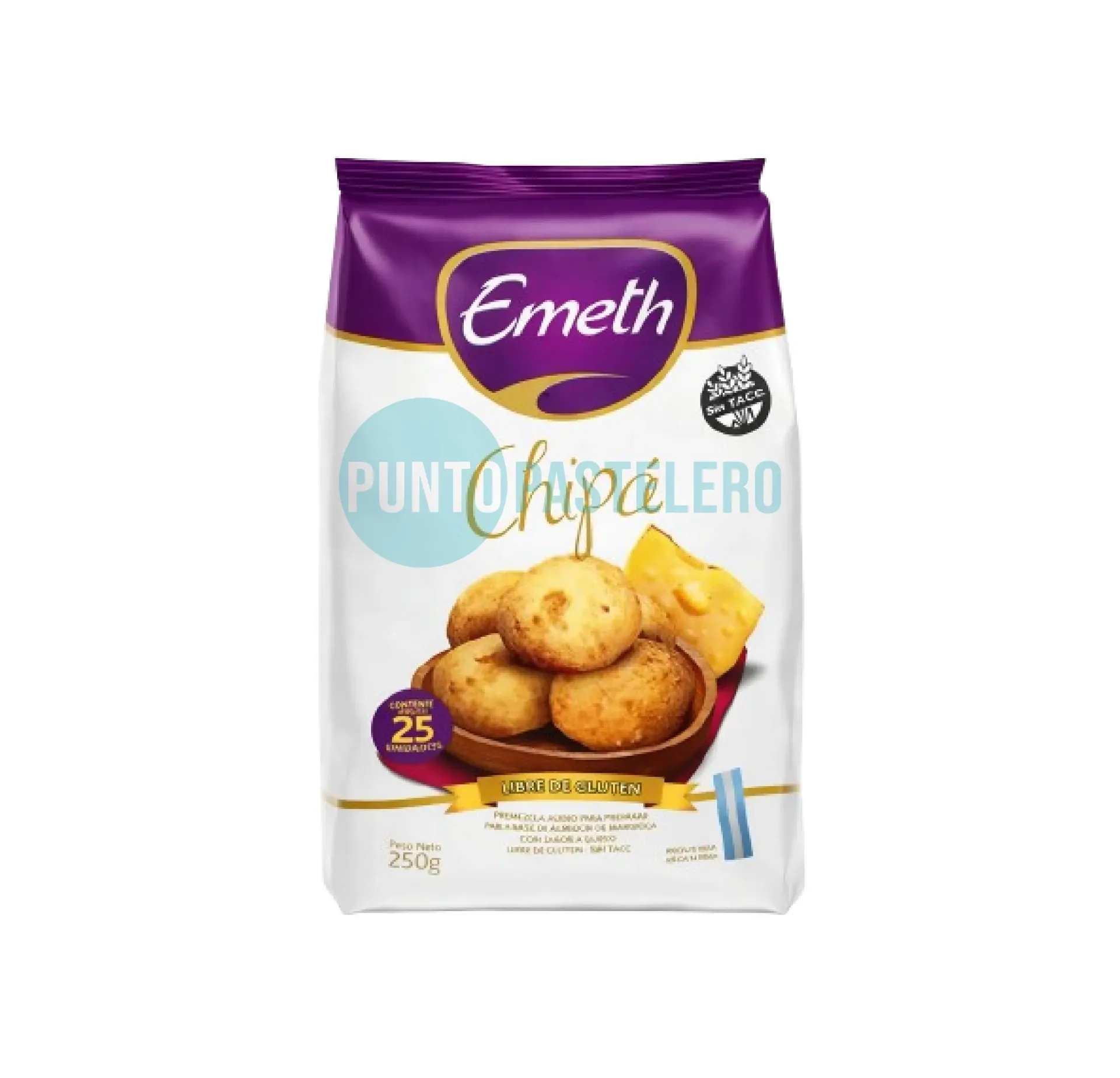 [7791113004780] PREMEZCLA PARA CHIPA EMETH (X 250 GR.) (SIN TACC)