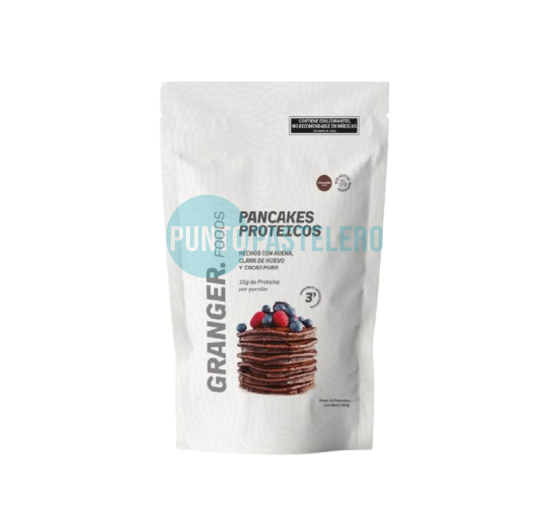 PREMEZCLA PARA PANCAKES CHOCOLATE GRANGER (X 200 GR.) (SIN TACC) (SIN AZUCAR)