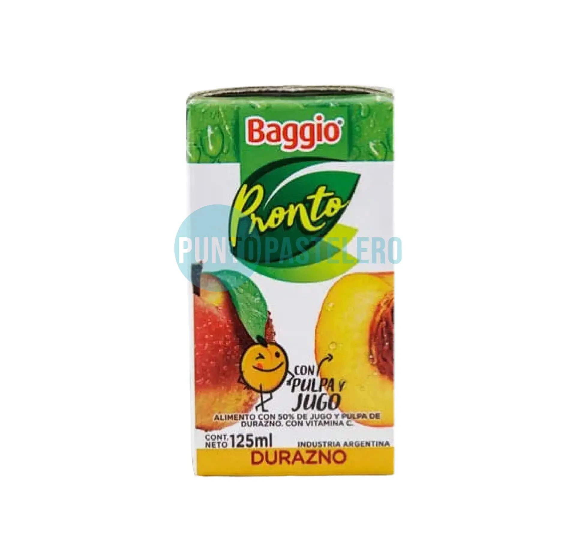 BAGGIO JUGO DURAZNO (X 125 ML.) (X 18 U.)