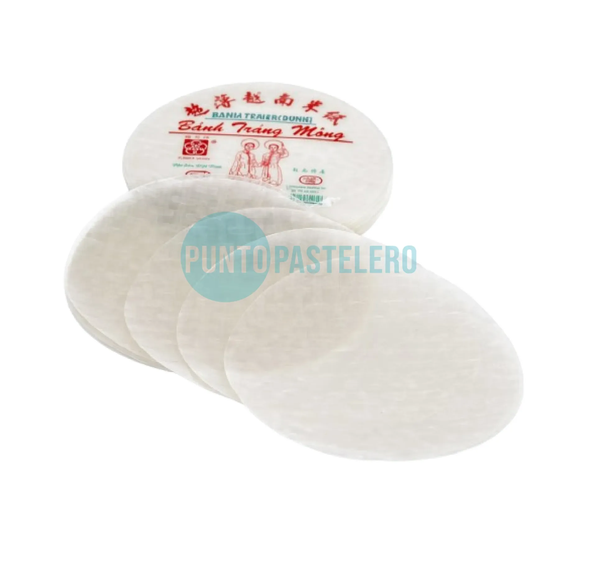 PAPEL DE ARROZ 16 CM (X 50 U.) (200 GR.)