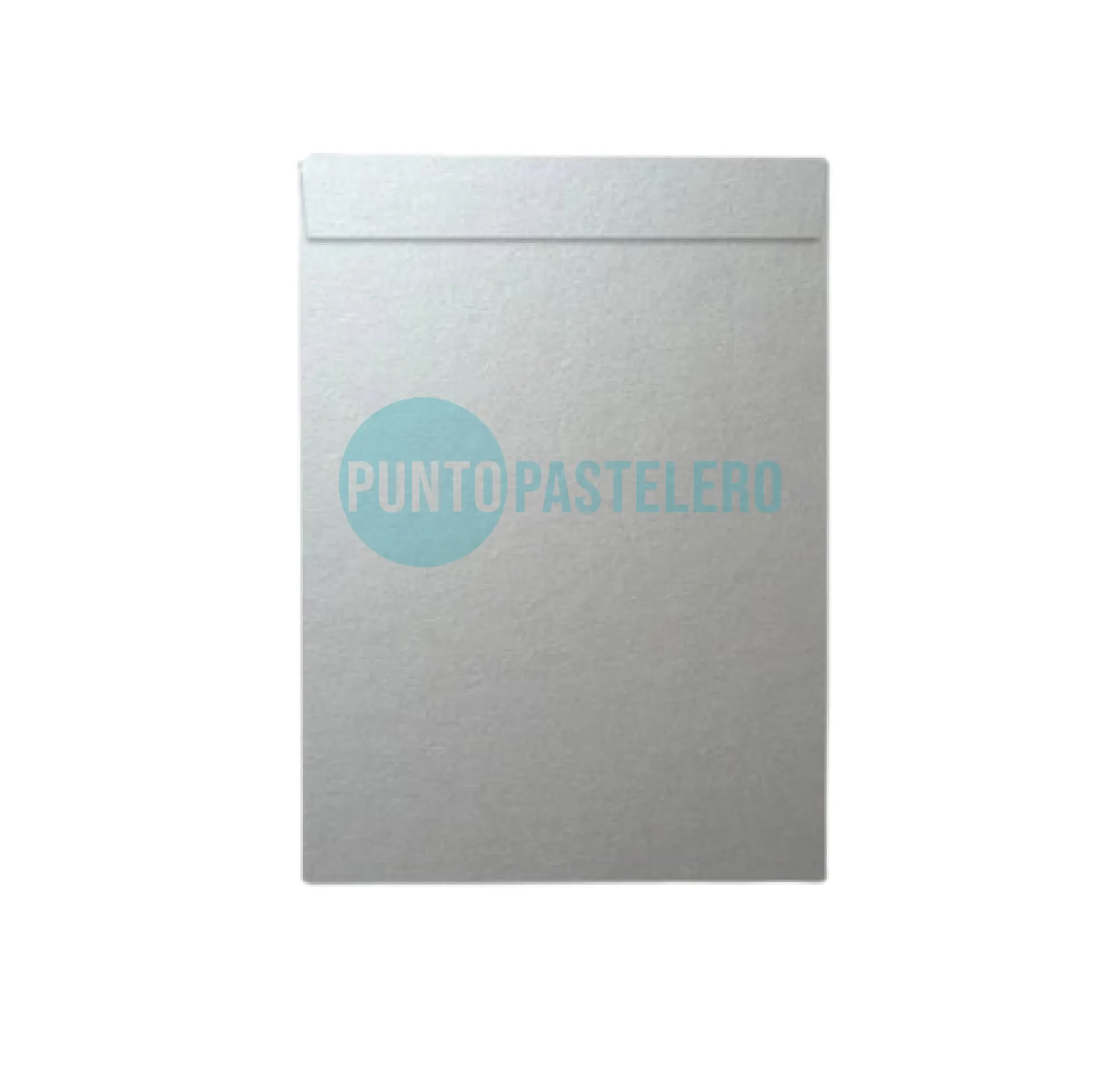 SOBRE PLATEADO RETRATO (12.5 X 19 CM)