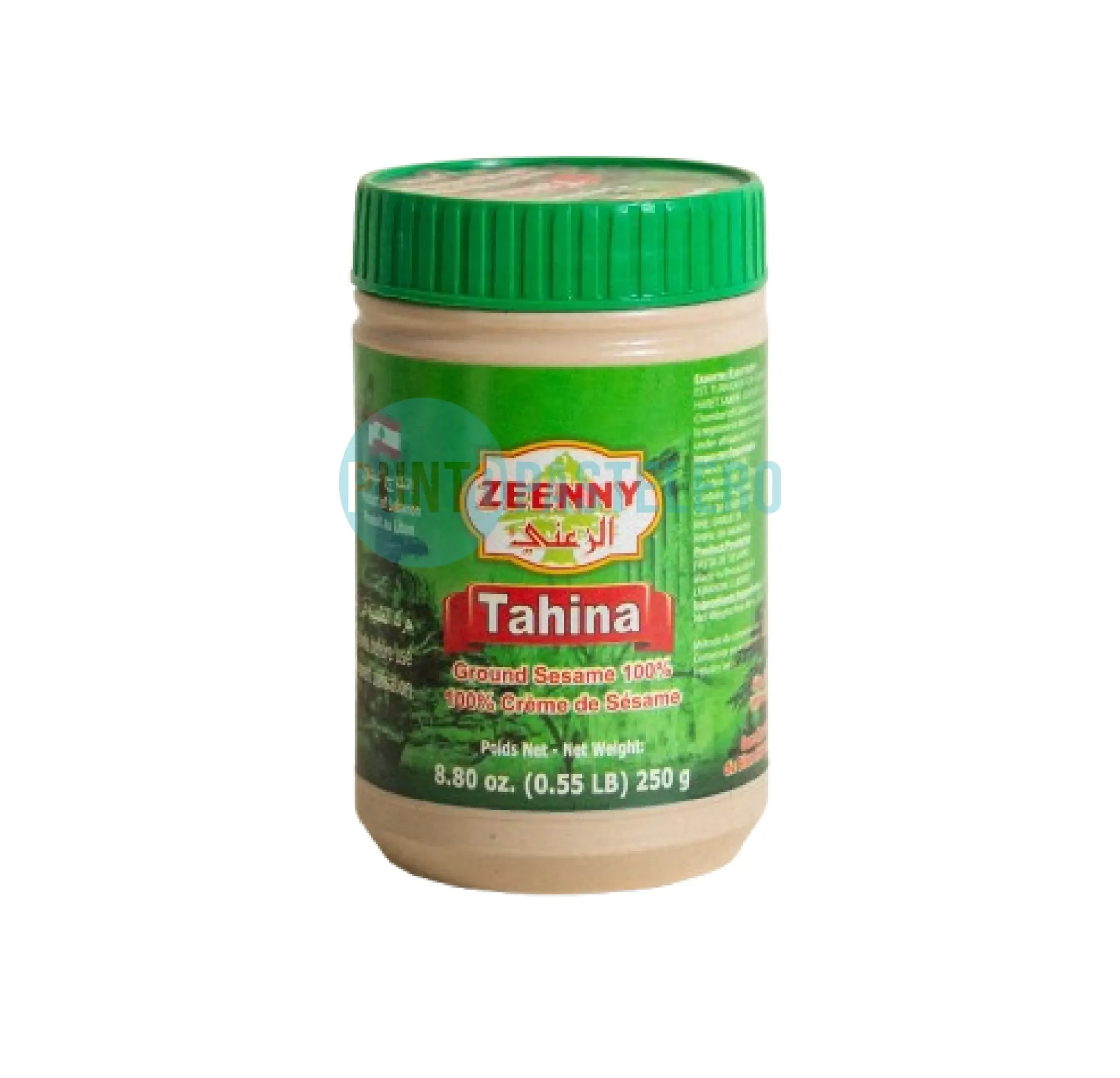 [5285002312145] TAHINI (PASTA DE SESAMO) ZEENNY (X 250 GR.)