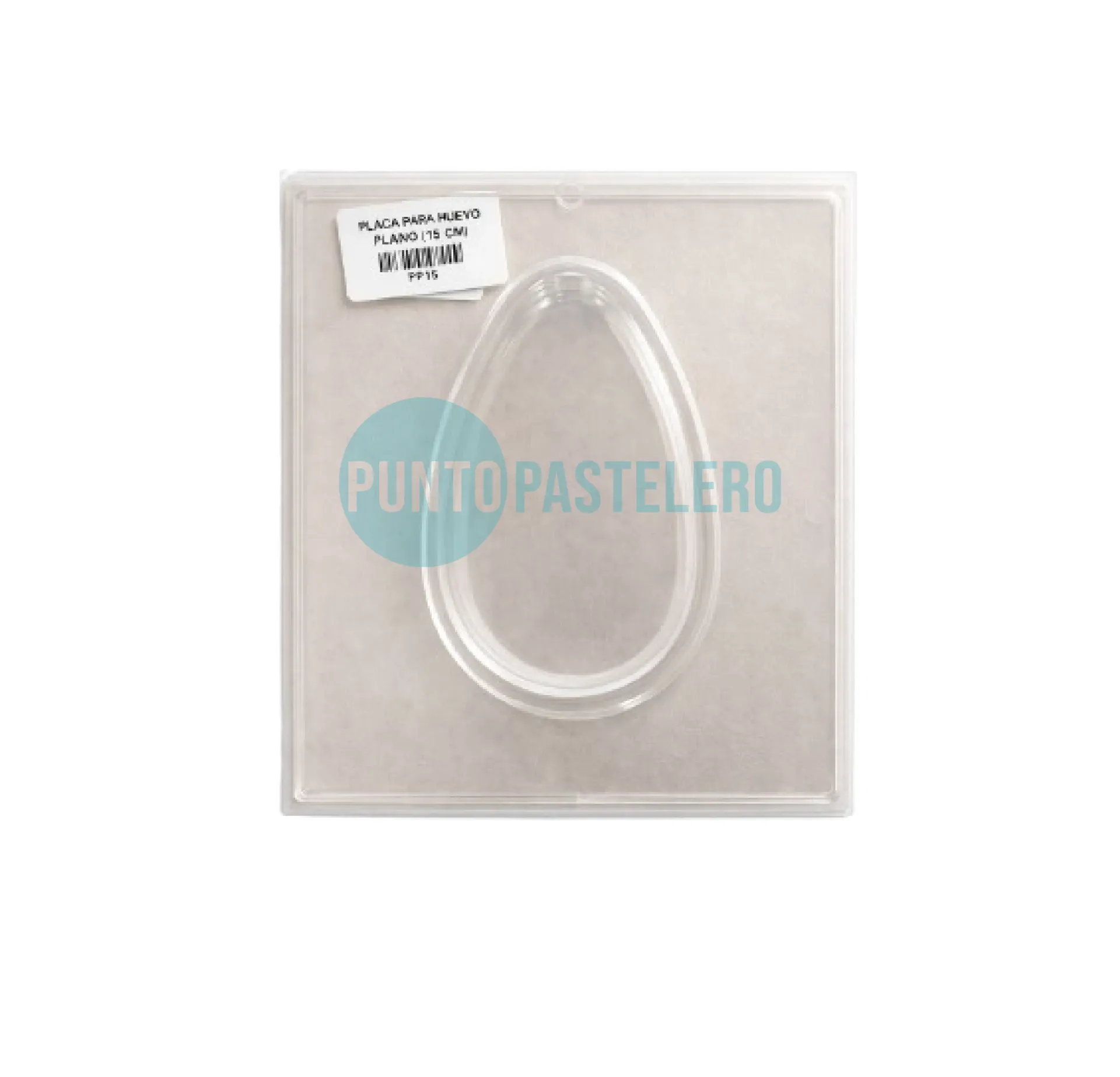 PLACA PARA HUEVO PLANO (15 CM)