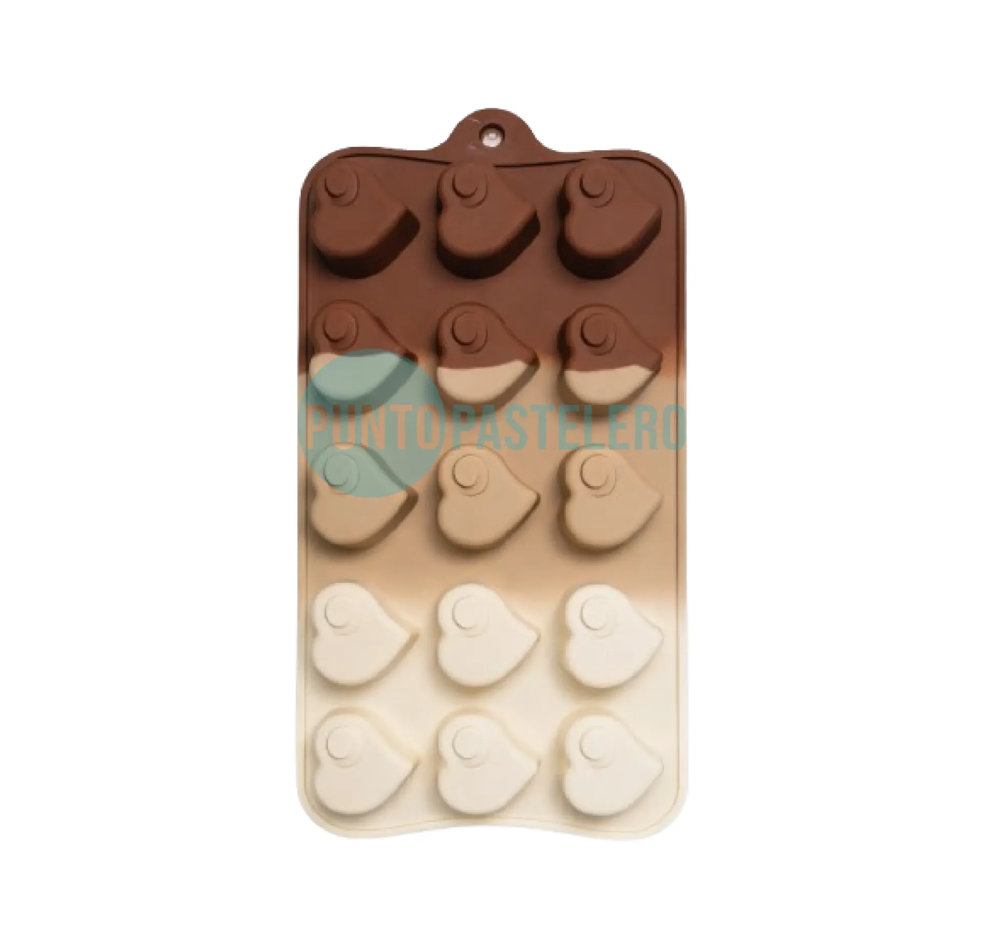 [6920251015292] MOLDE BOMBON SILICONA CORAZONES CON DETALLE (15292) [P]