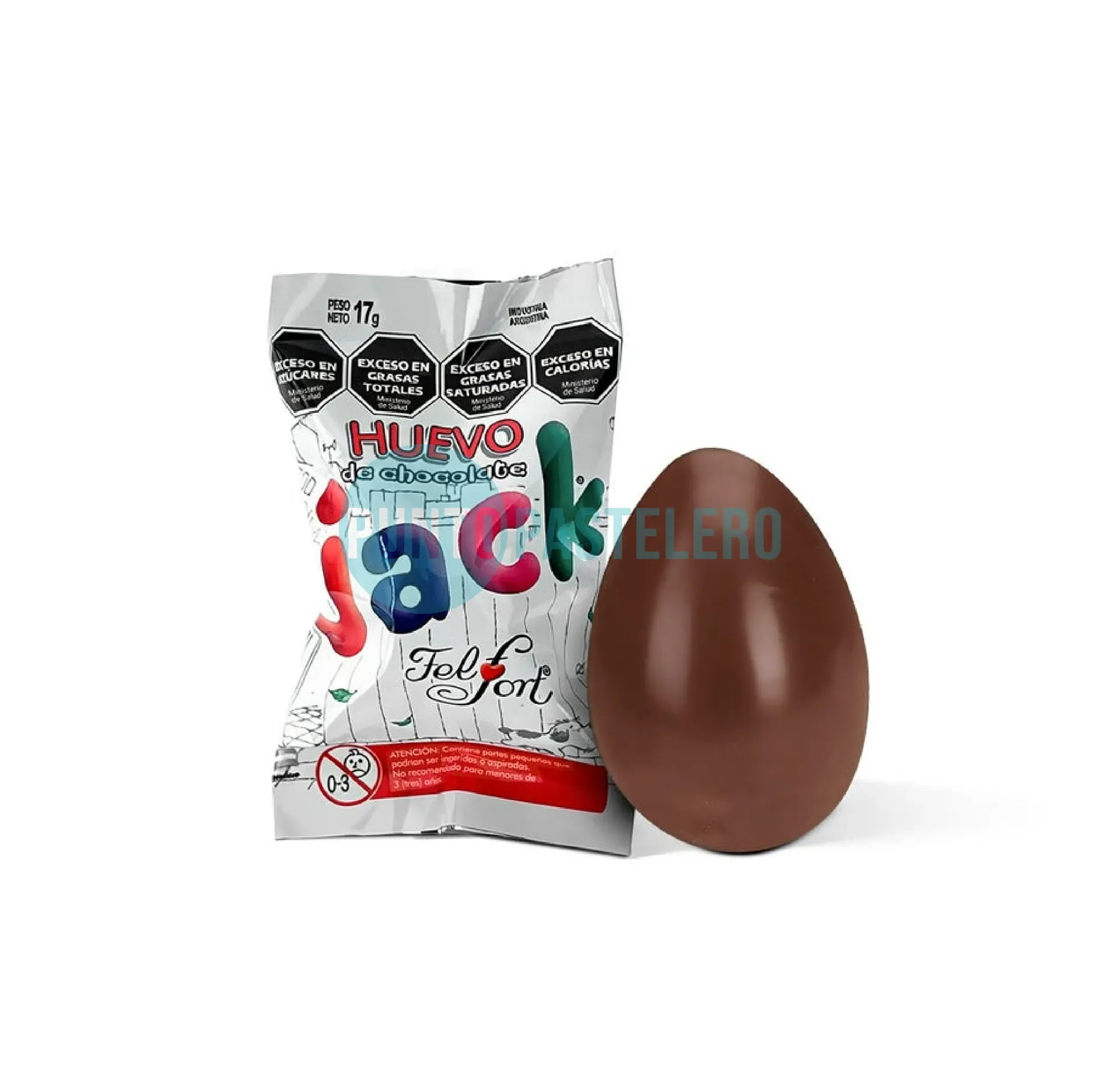 [7790206535439] FELFORT HUEVO CHOCOLATE JACK 17 GR (MAFALDA)