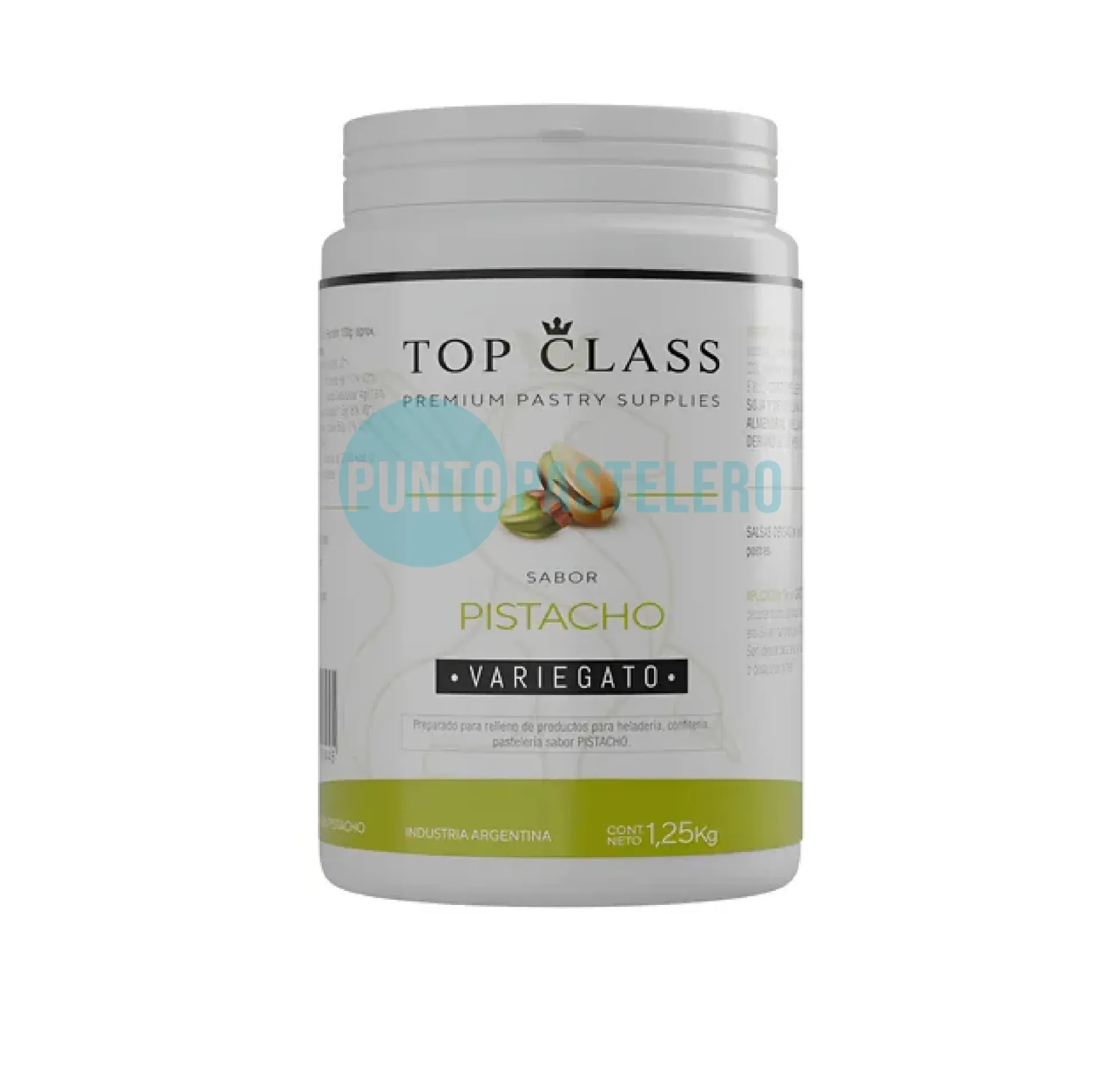 [010100010023] PASTA SABORIZANTE TOP CLASS PISTACHO CROCK (X 250 GR.)