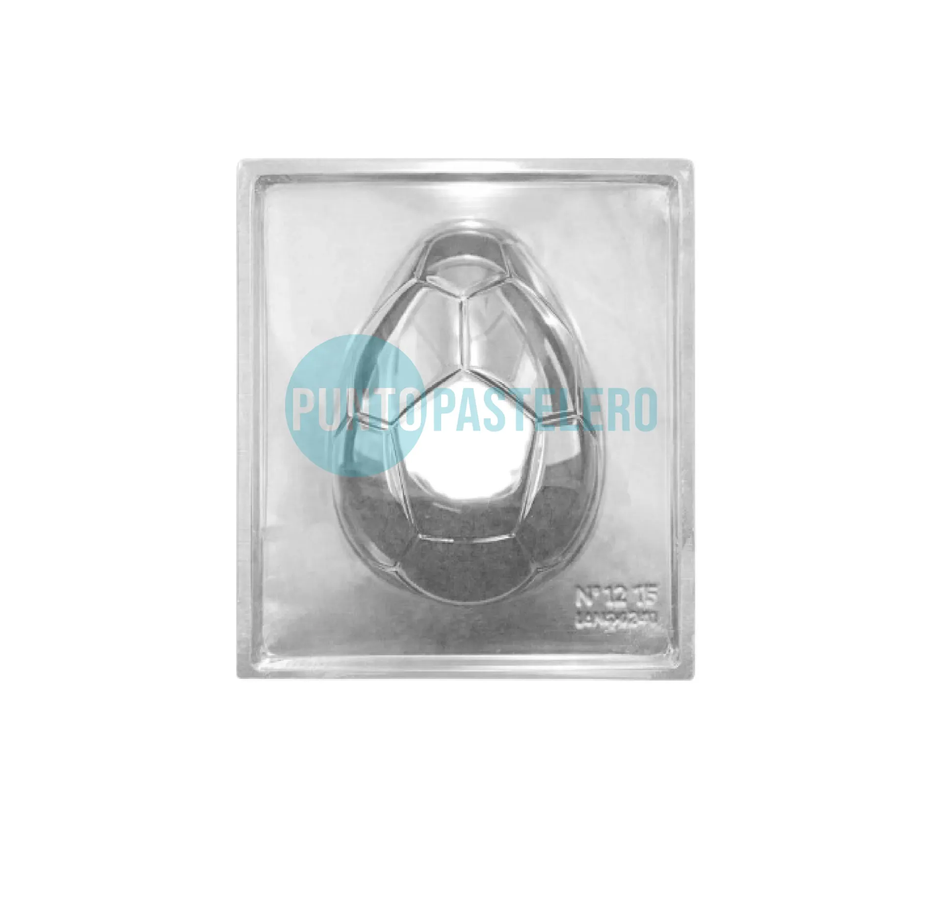 [12FU234] PLACA HUEVO DE PASCUA N° 12 PELOTA REPOSTERITA