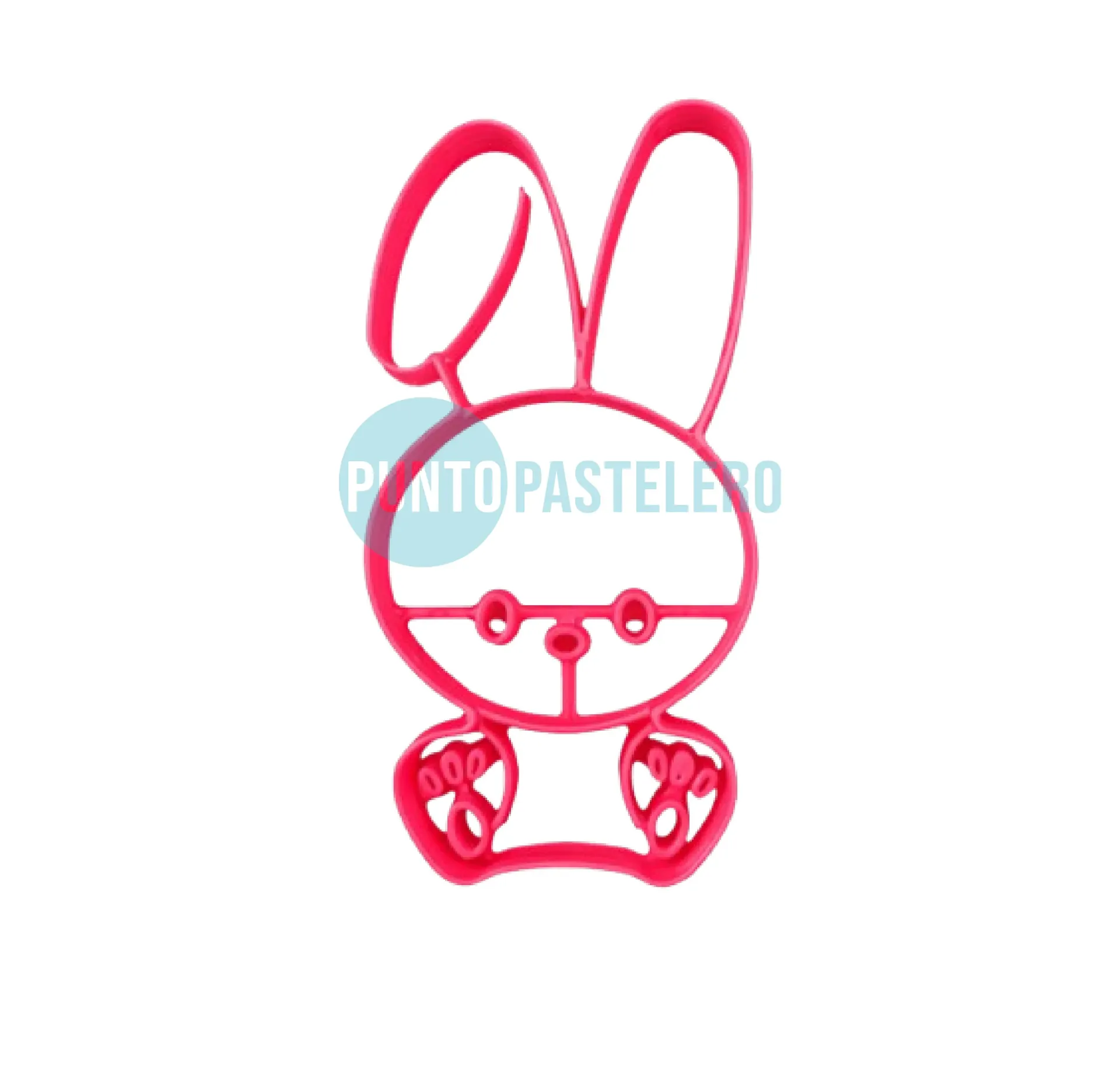 CORTANTE MARCADOR PLASTICO CONEJO SENTADO PASCUAS [CAJA 18]