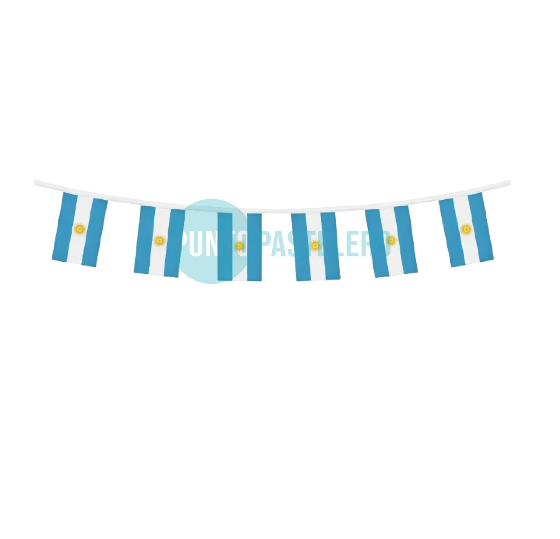 BANDERIN PLASTICO BANDERITAS ARGENTINA