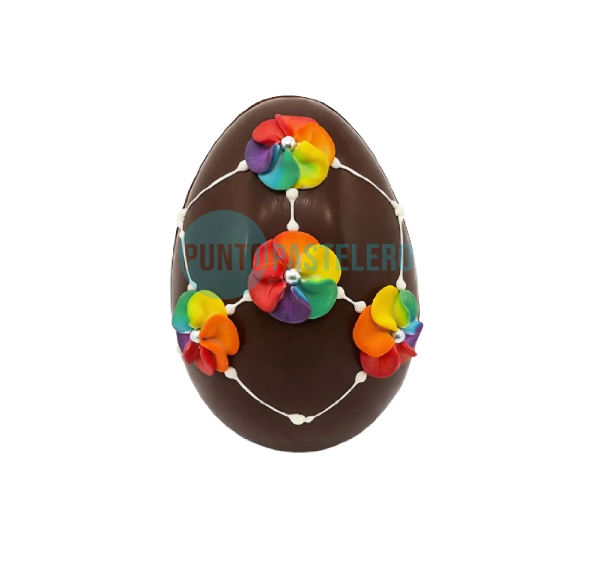 [000000043424] FLOR DE AZUCAR MALVON MATIZADA MULTICOLOR (X 30 U.)