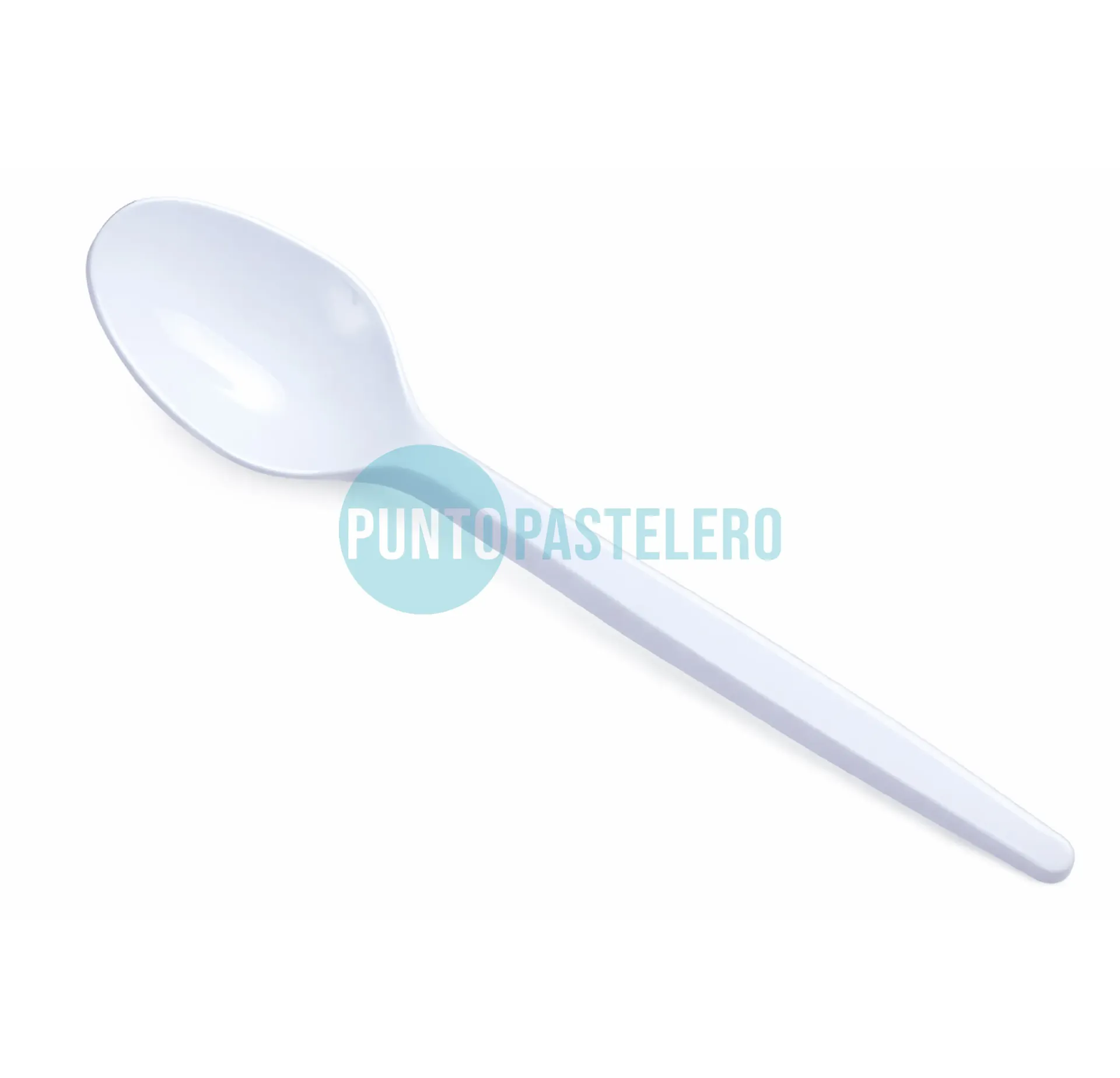 CUCHARA SUNDAE BLANCA KOVALPLAST (POR UNIDAD)