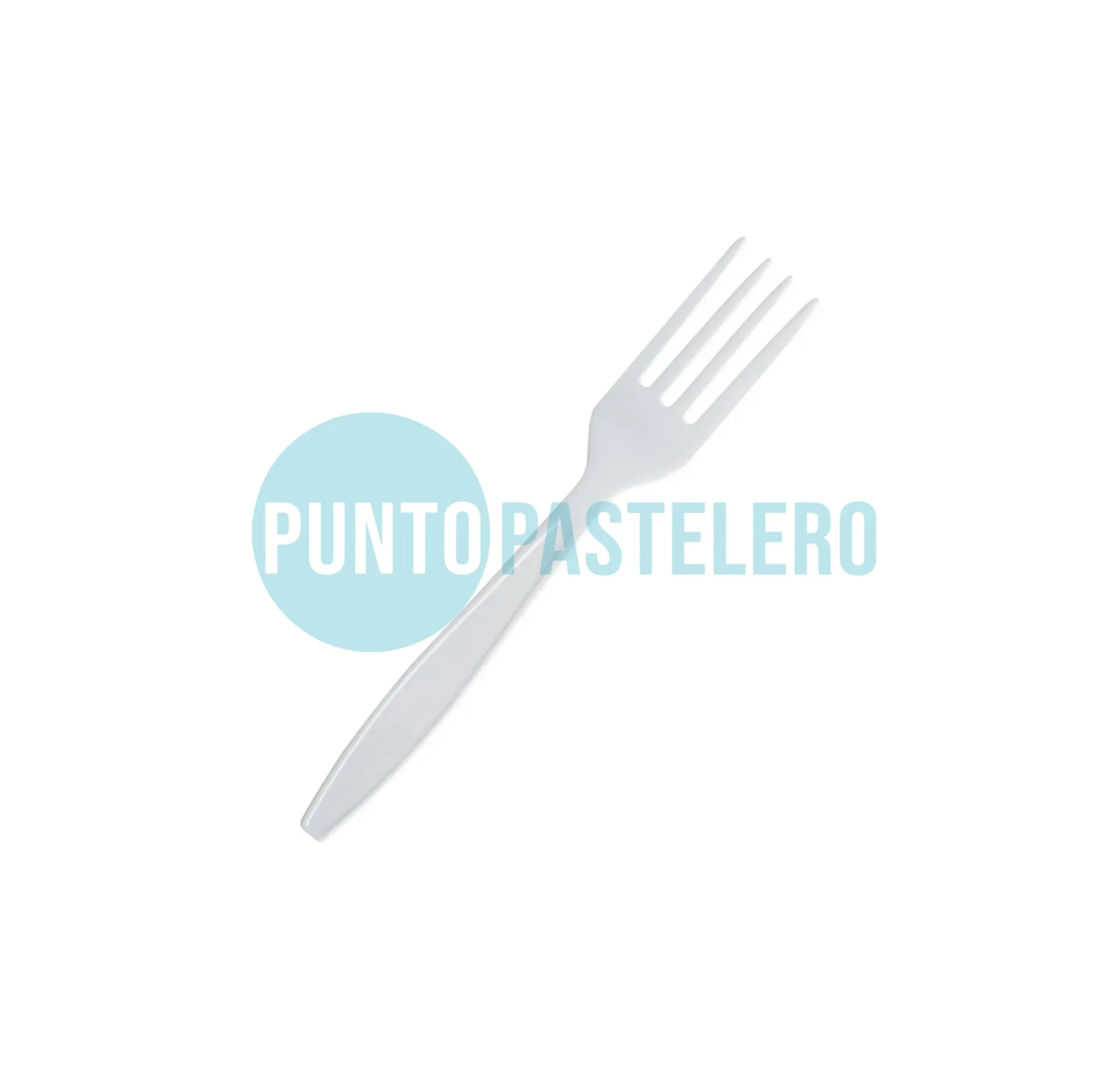 [05460] TENEDOR BLANCO KOVALPLAST (POR UNIDAD)