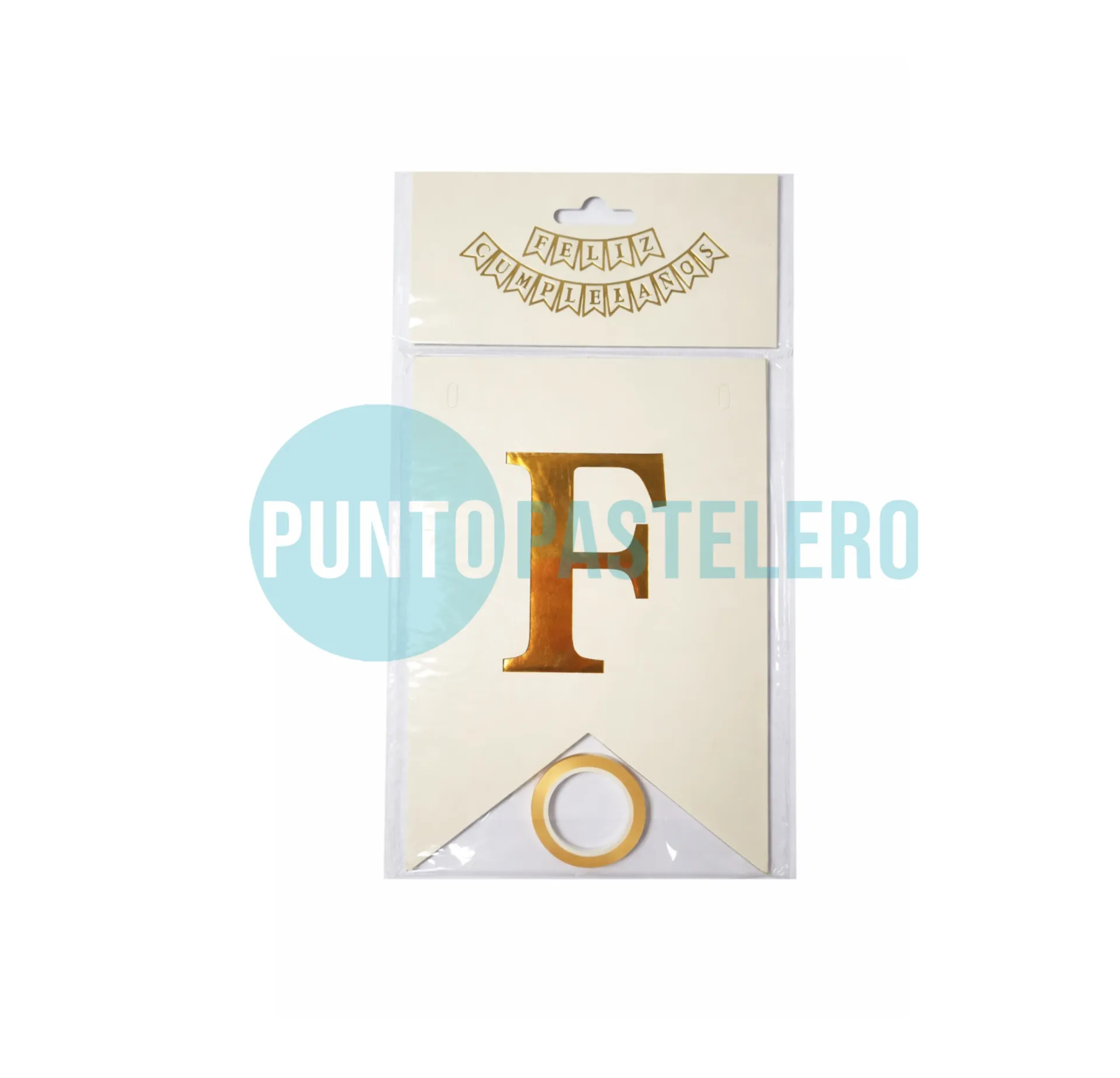 BANDERIN FELIZ CUMPLEAÑOS HUESO