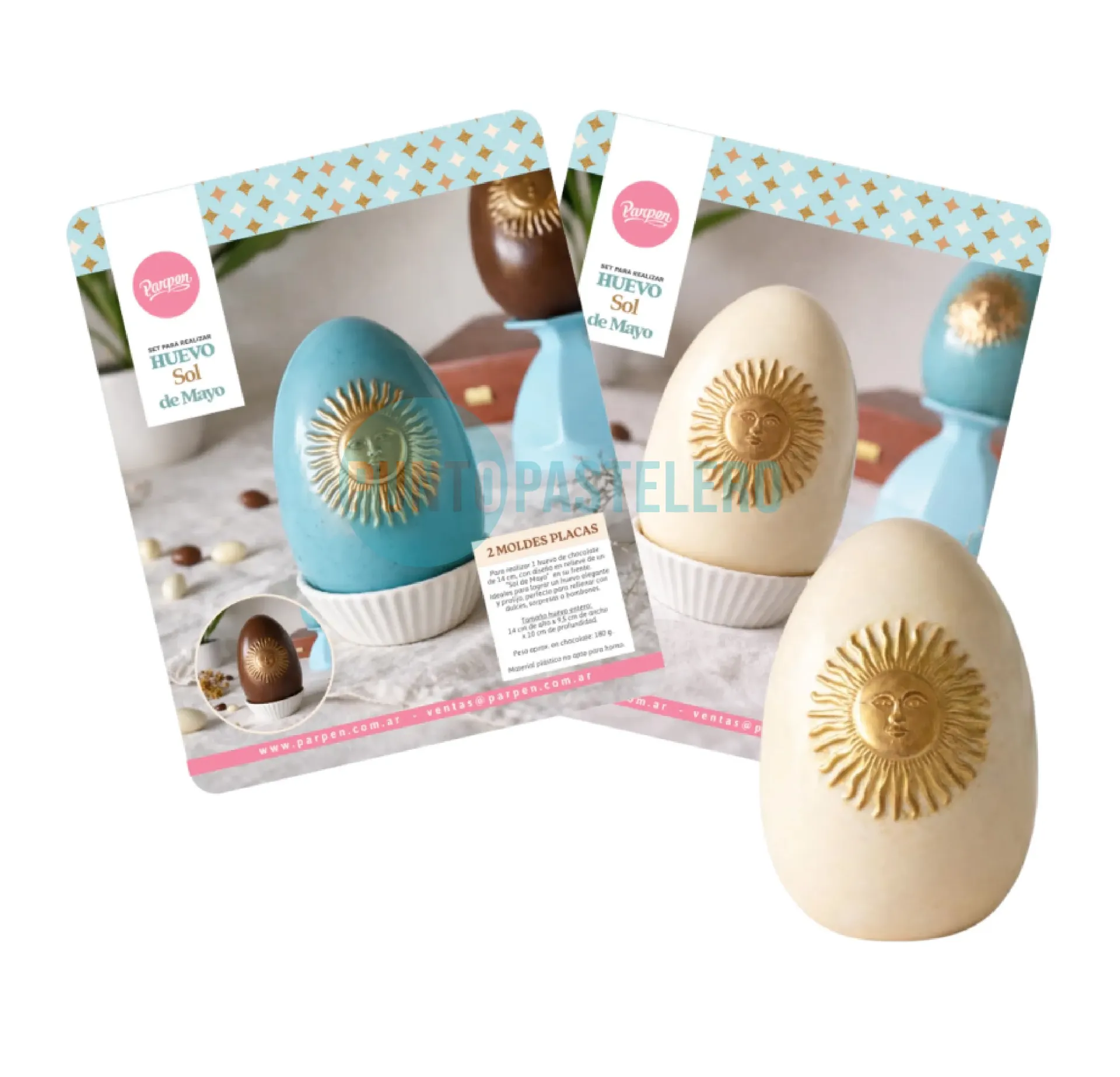 [7798363711840] SET PARA REALIZAR HUEVO SOL DE MAYO (PARPEN)