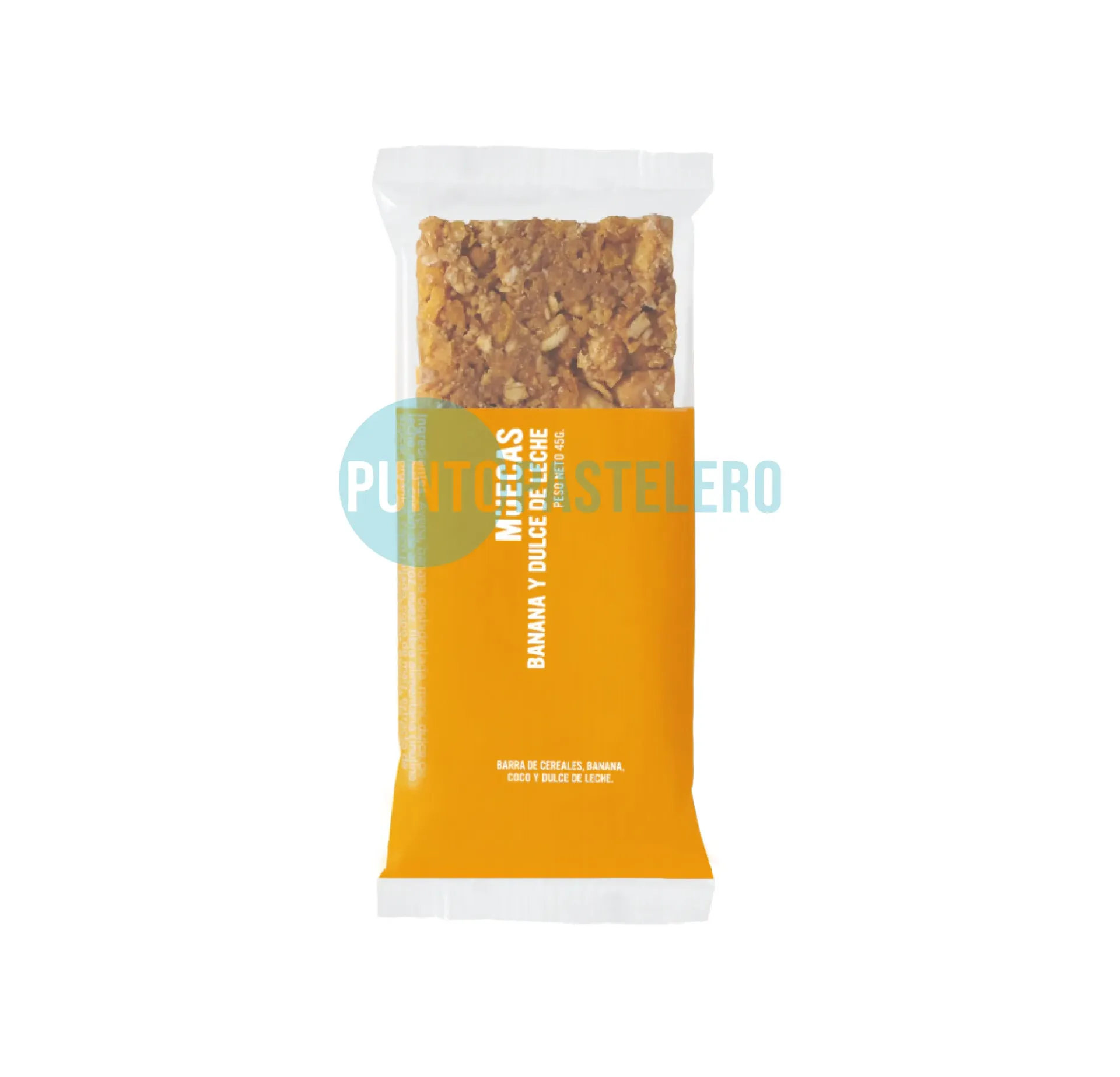 BARRA DE CEREAL MUECAS BANANA (45 GR.)